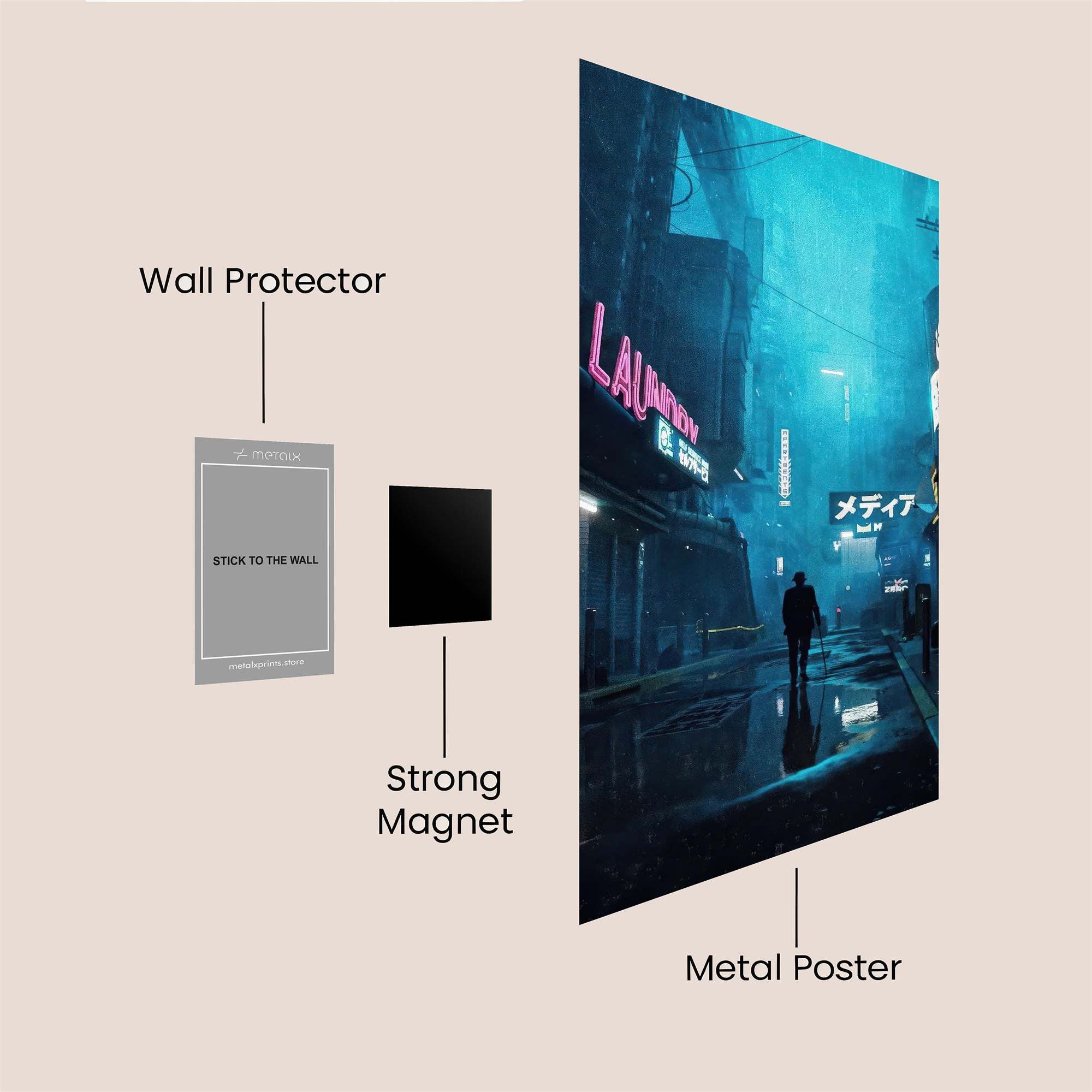 Cybernetic Enigma Safe Wall Magnetic / M