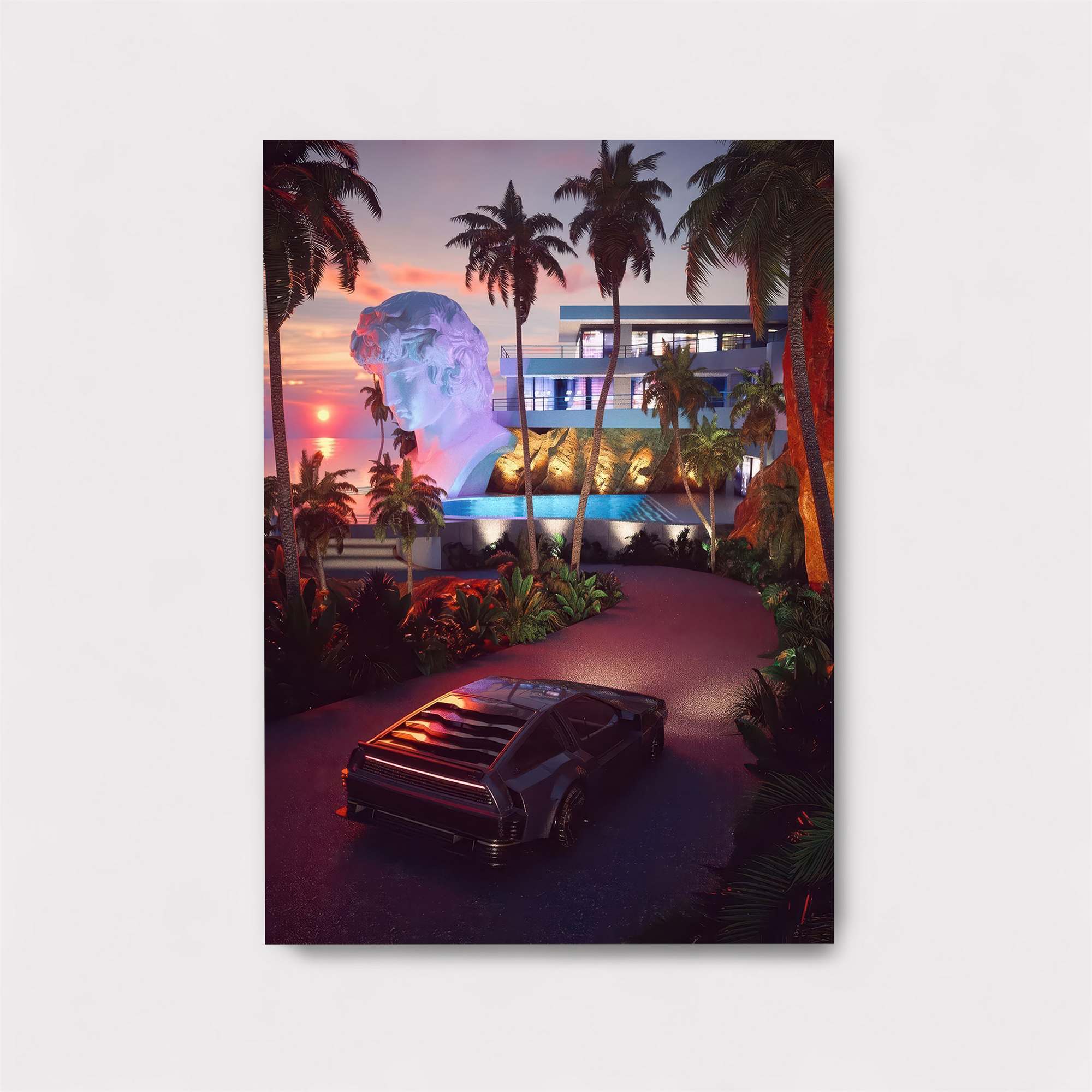 Retro Reverie Safe Wall Magnetic / M