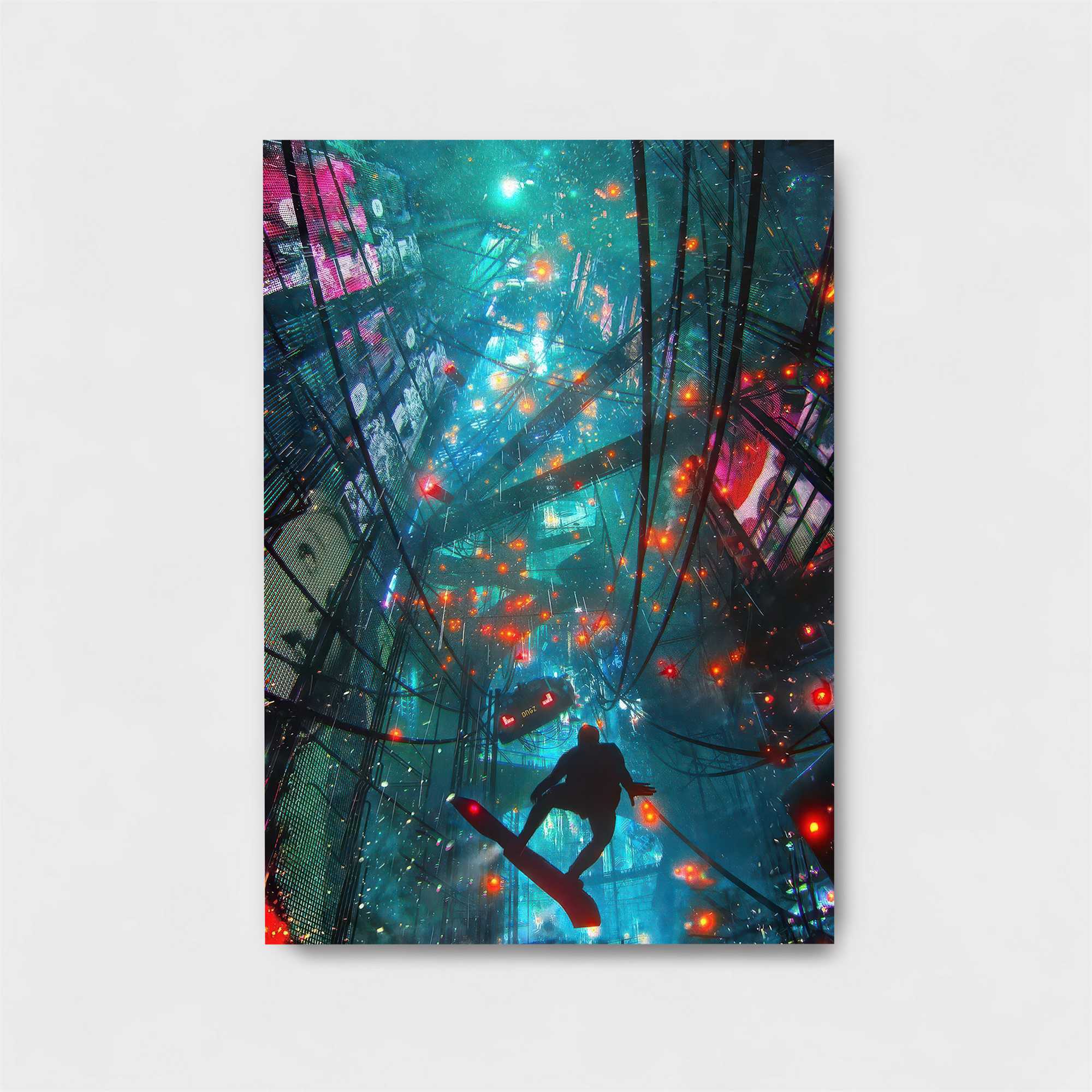 Cyber Skater Safe Wall Magnetic / M