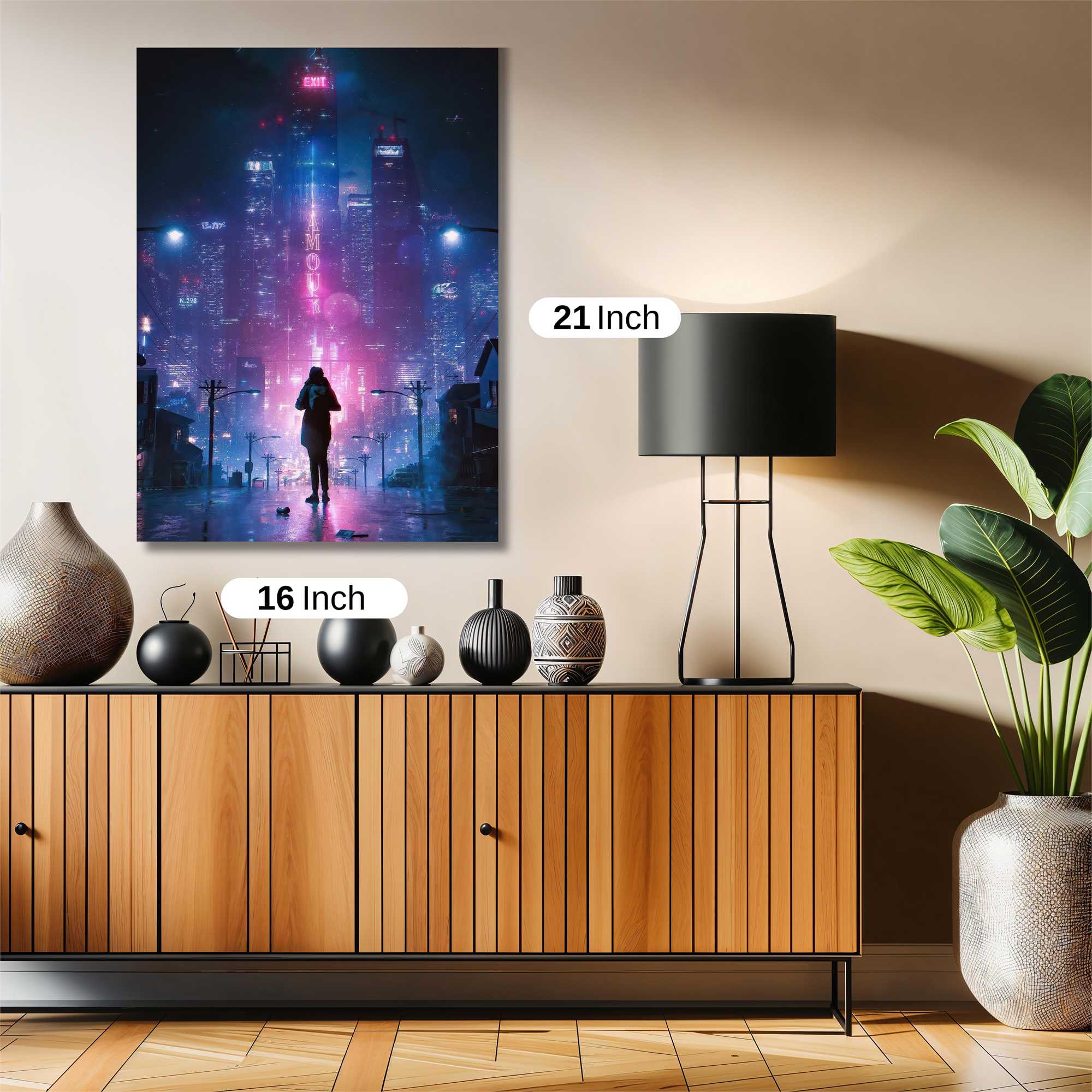 Neon Reverie Safe Wall Magnetic / M