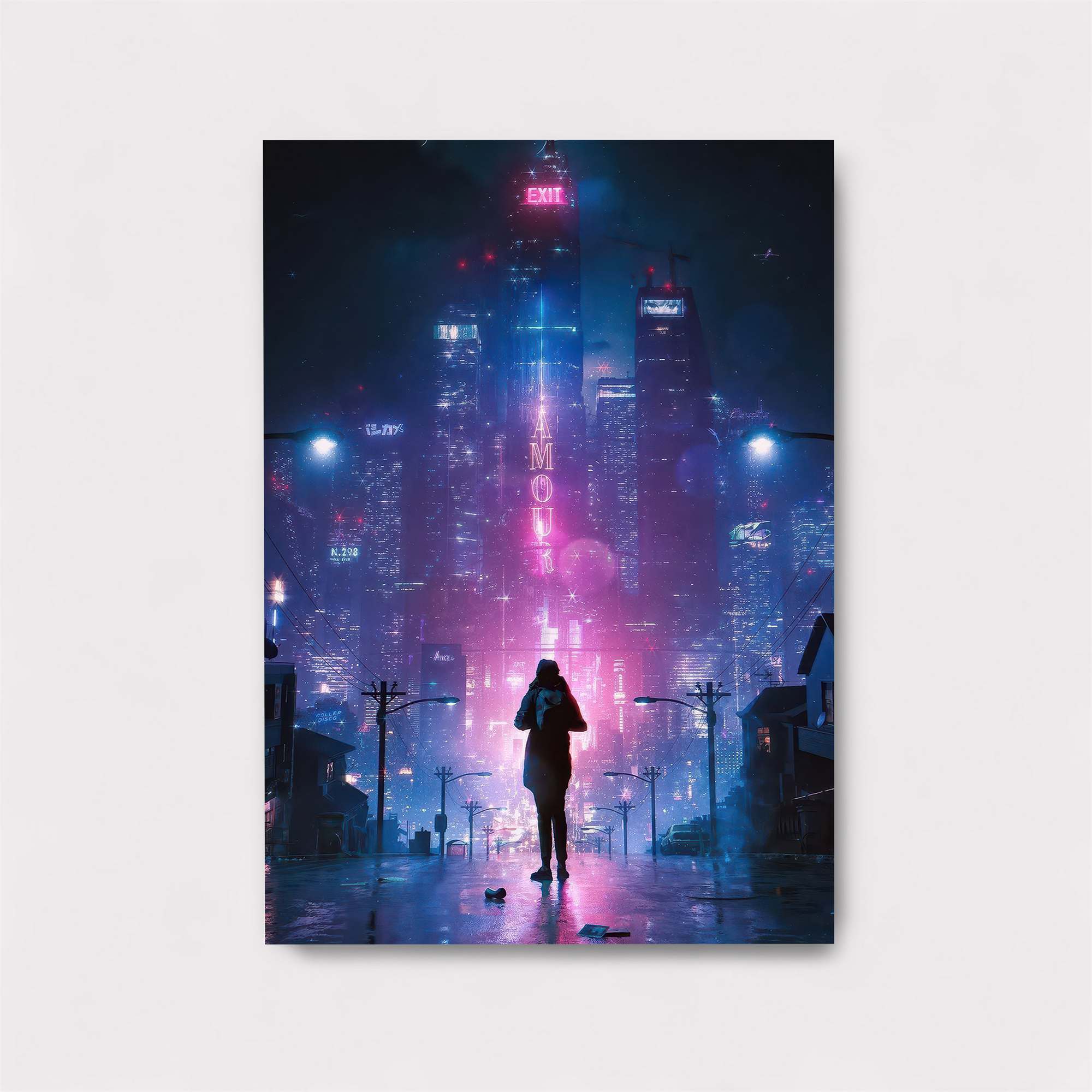 Neon Reverie Safe Wall Magnetic / M