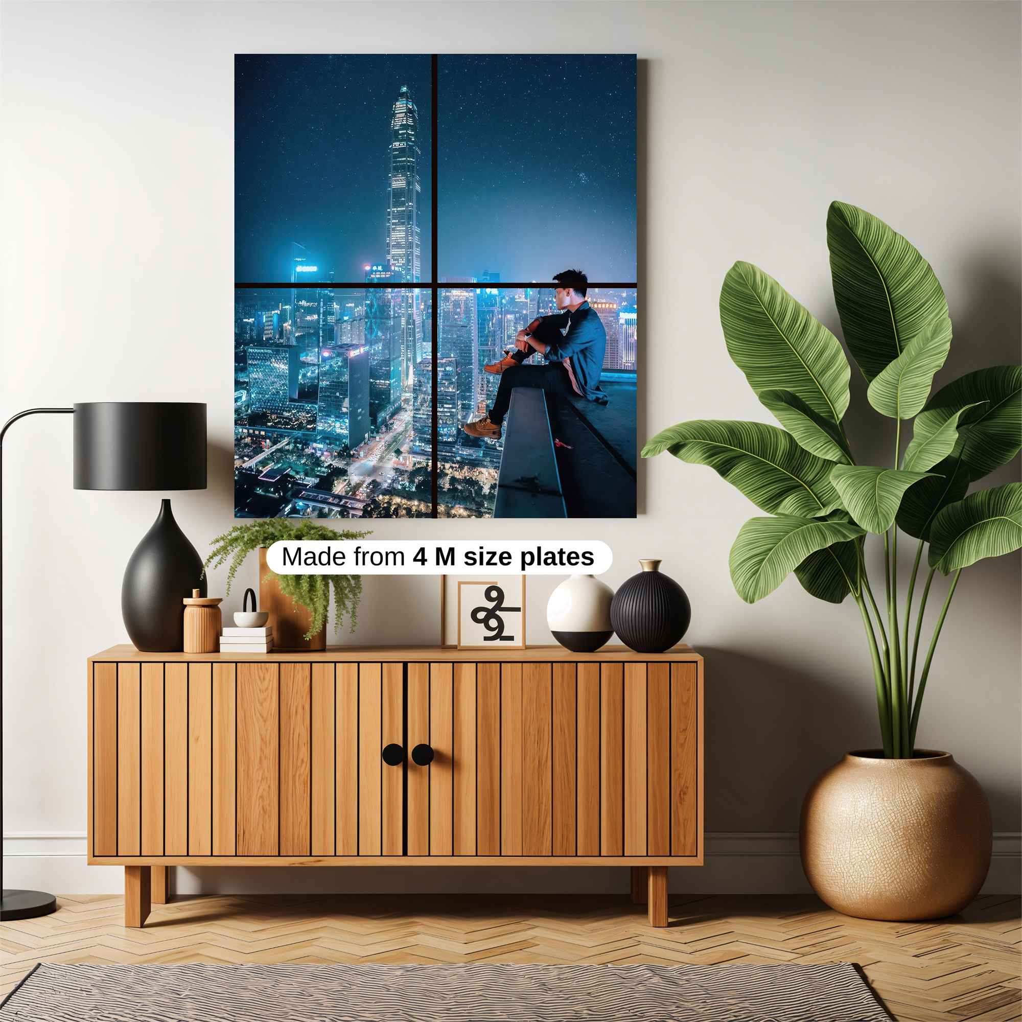 Skyline Solitude Safe Wall Magnetic / M