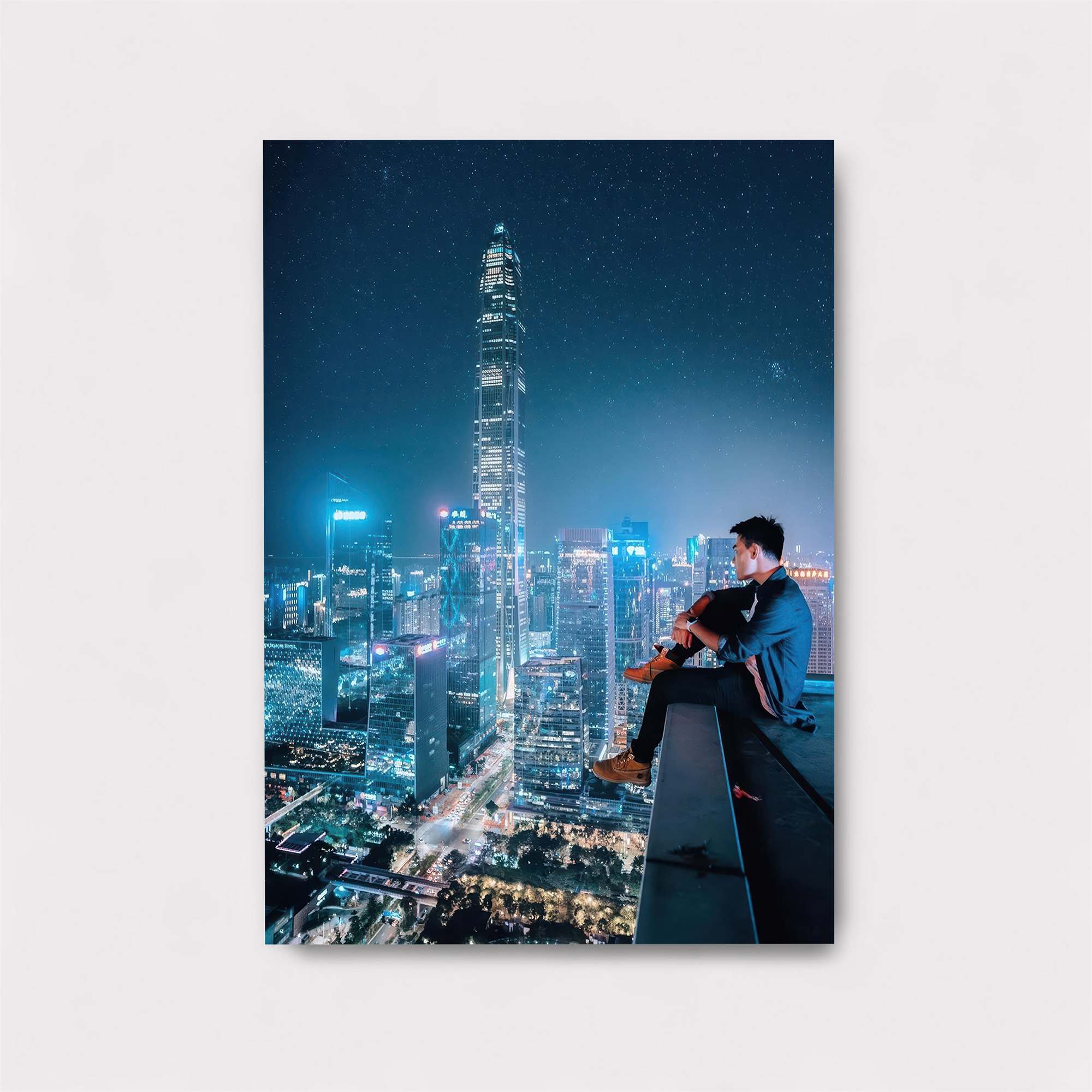 Skyline Solitude Safe Wall Magnetic / M