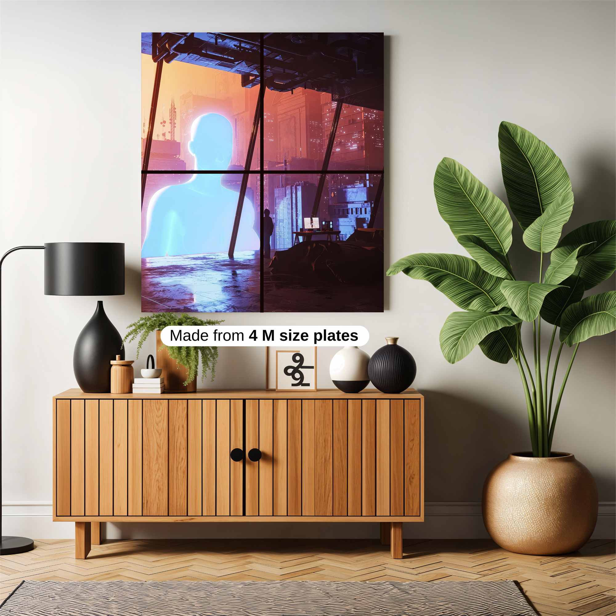 Futuristic Reverie Safe Wall Magnetic / M