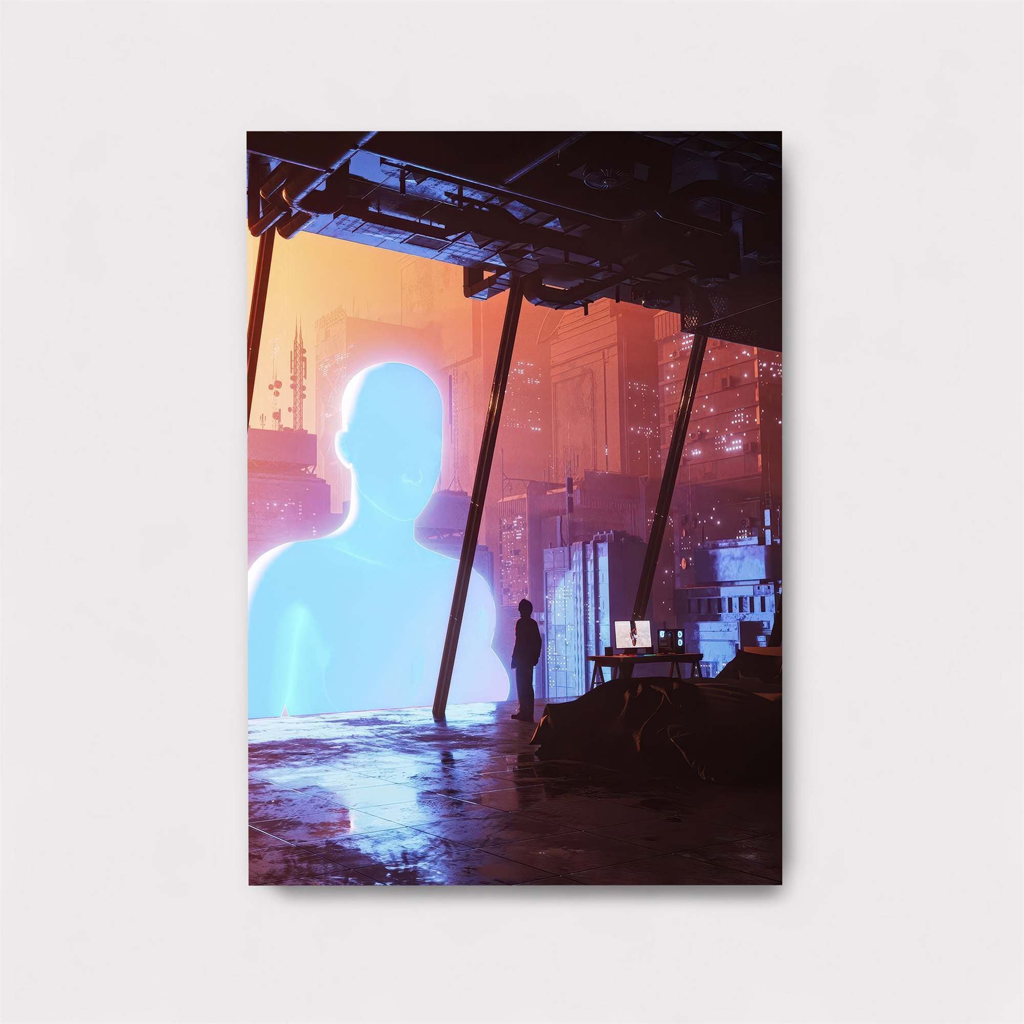 Futuristic Reverie Safe Wall Magnetic / M