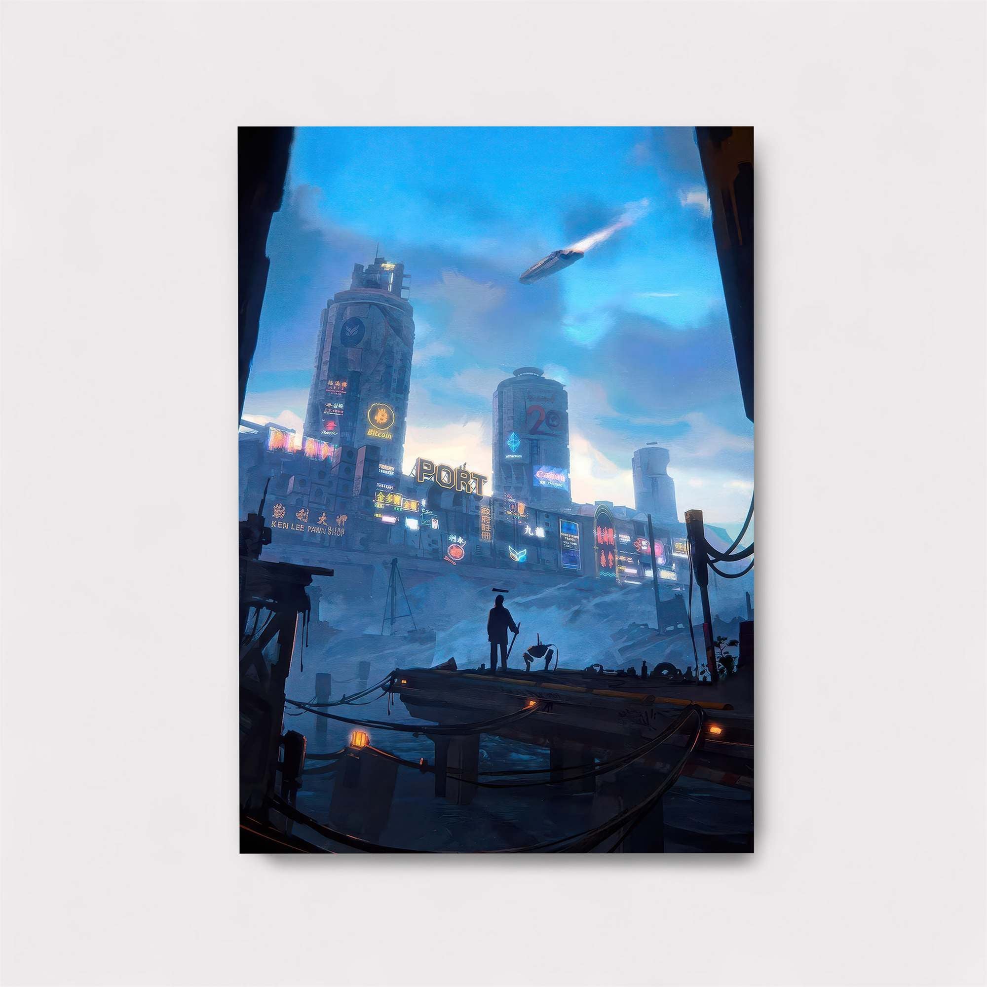 Neon Horizon Safe Wall Magnetic / M