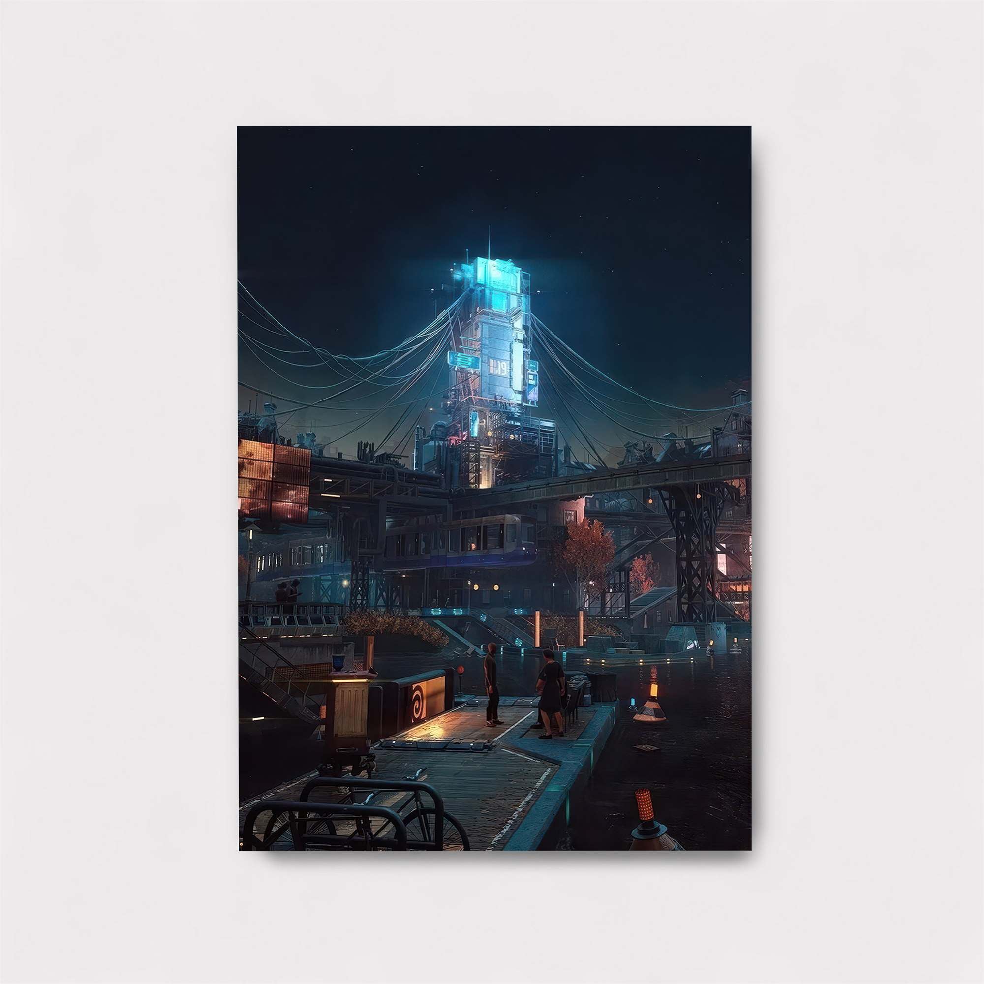 Neon Haven Safe Wall Magnetic / M