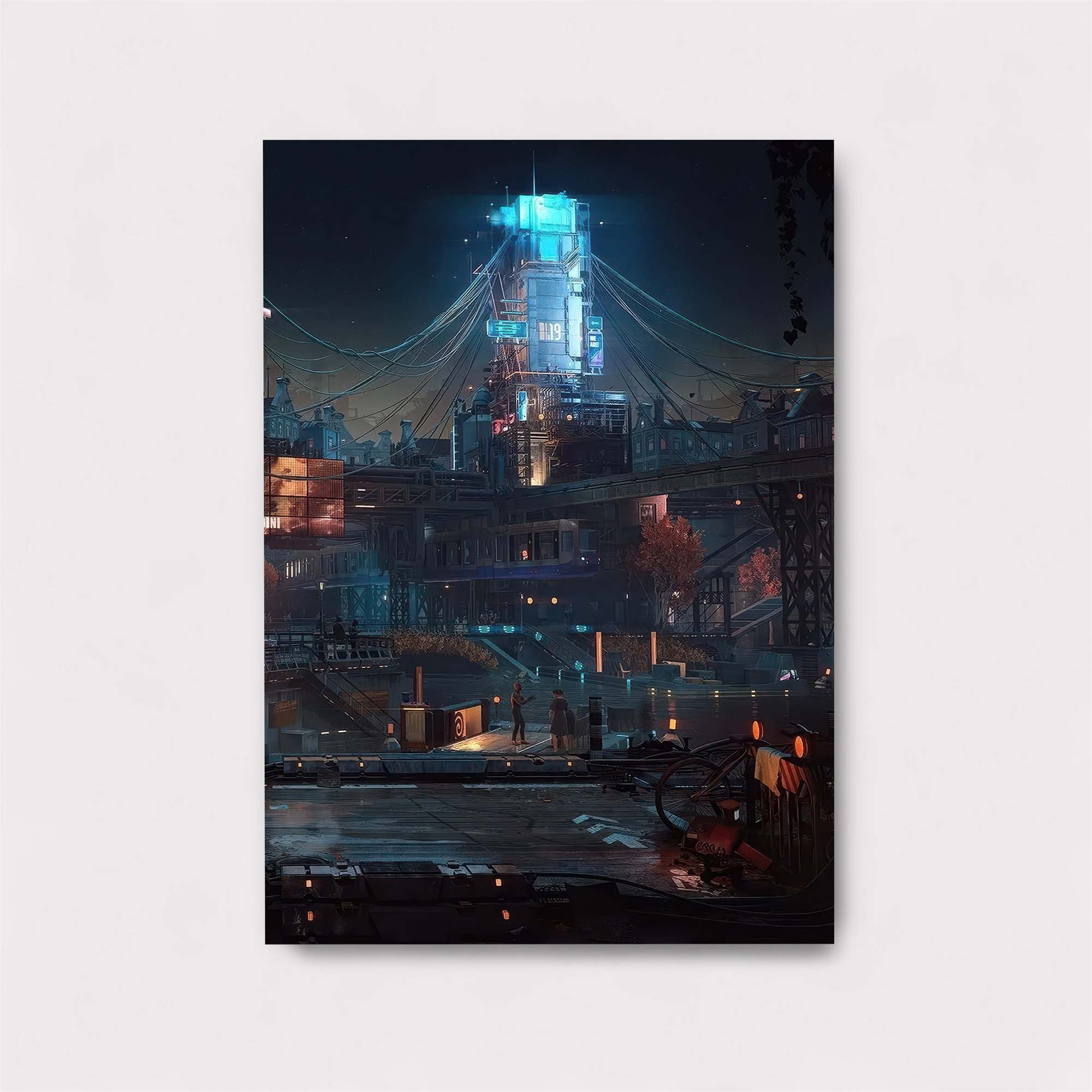 Neon Reverie Safe Wall Magnetic / M