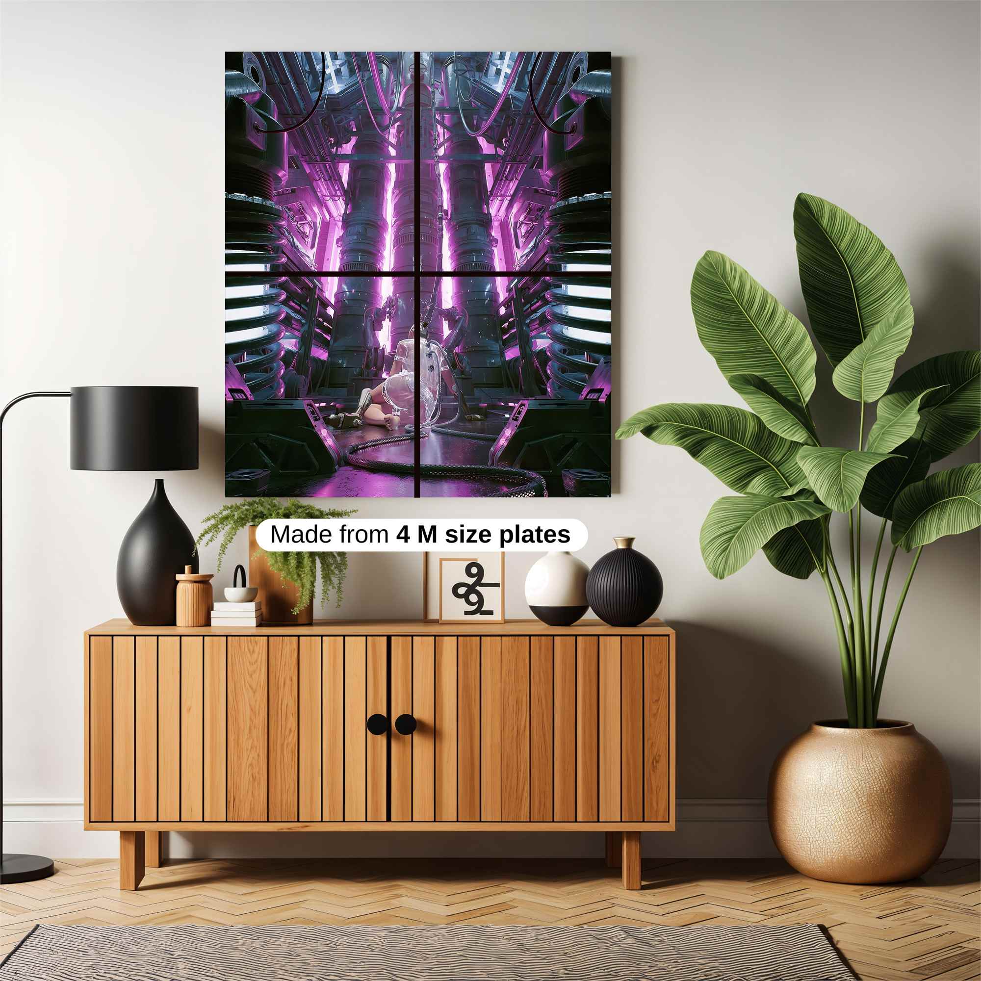 Cyber Sanctuary Safe Wall Magnetic / M