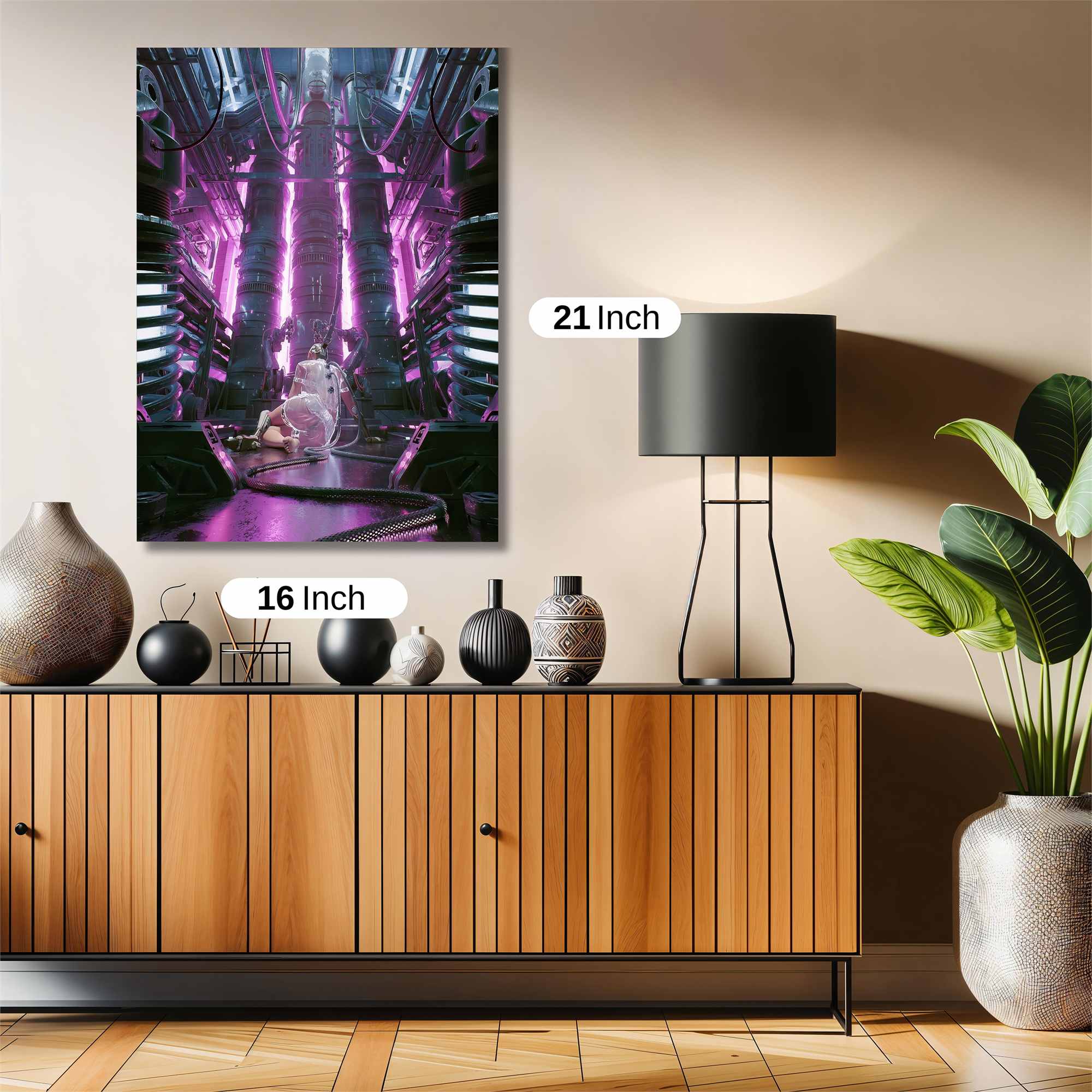 Cyber Sanctuary Safe Wall Magnetic / M