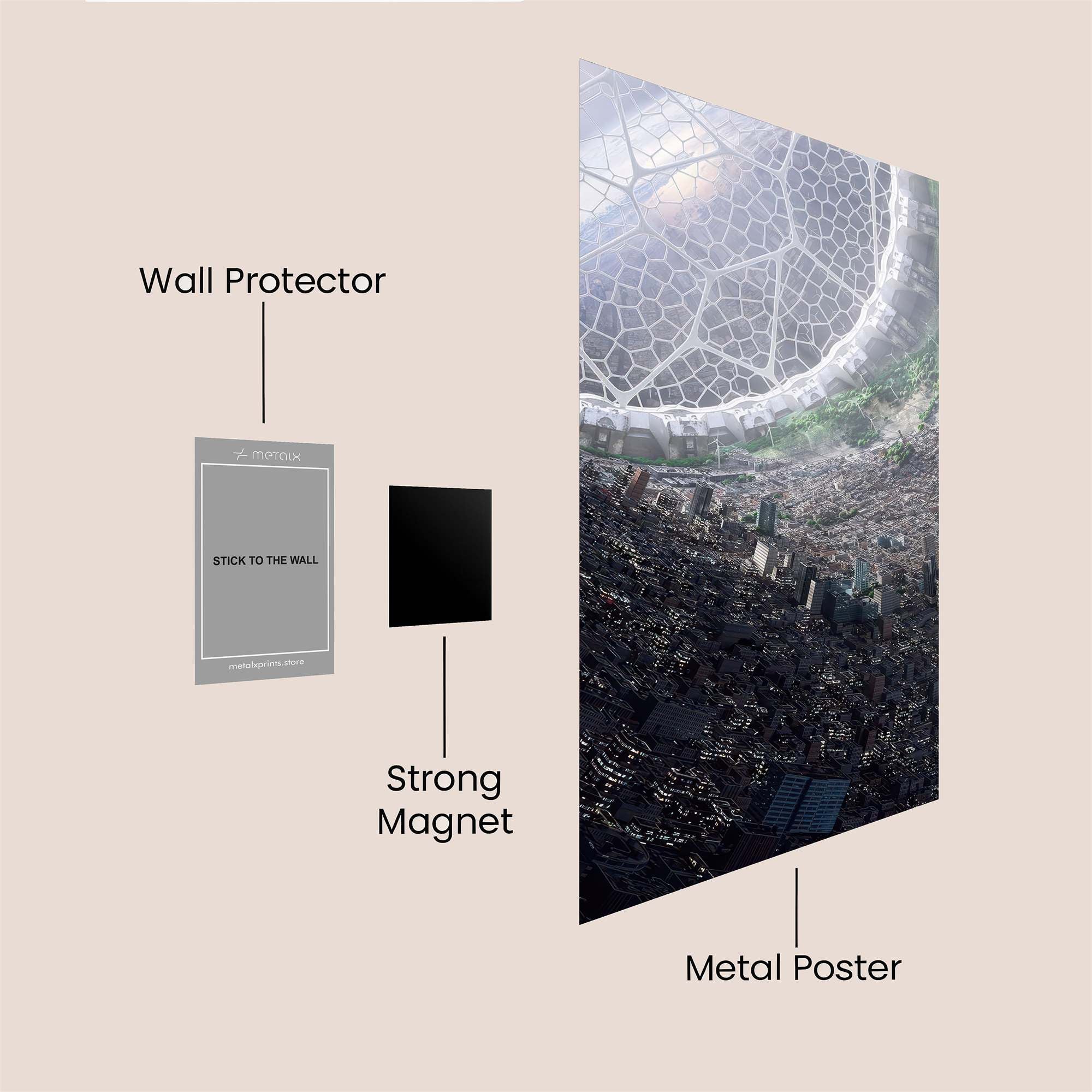 Orbital Serenity Safe Wall Magnetic / M