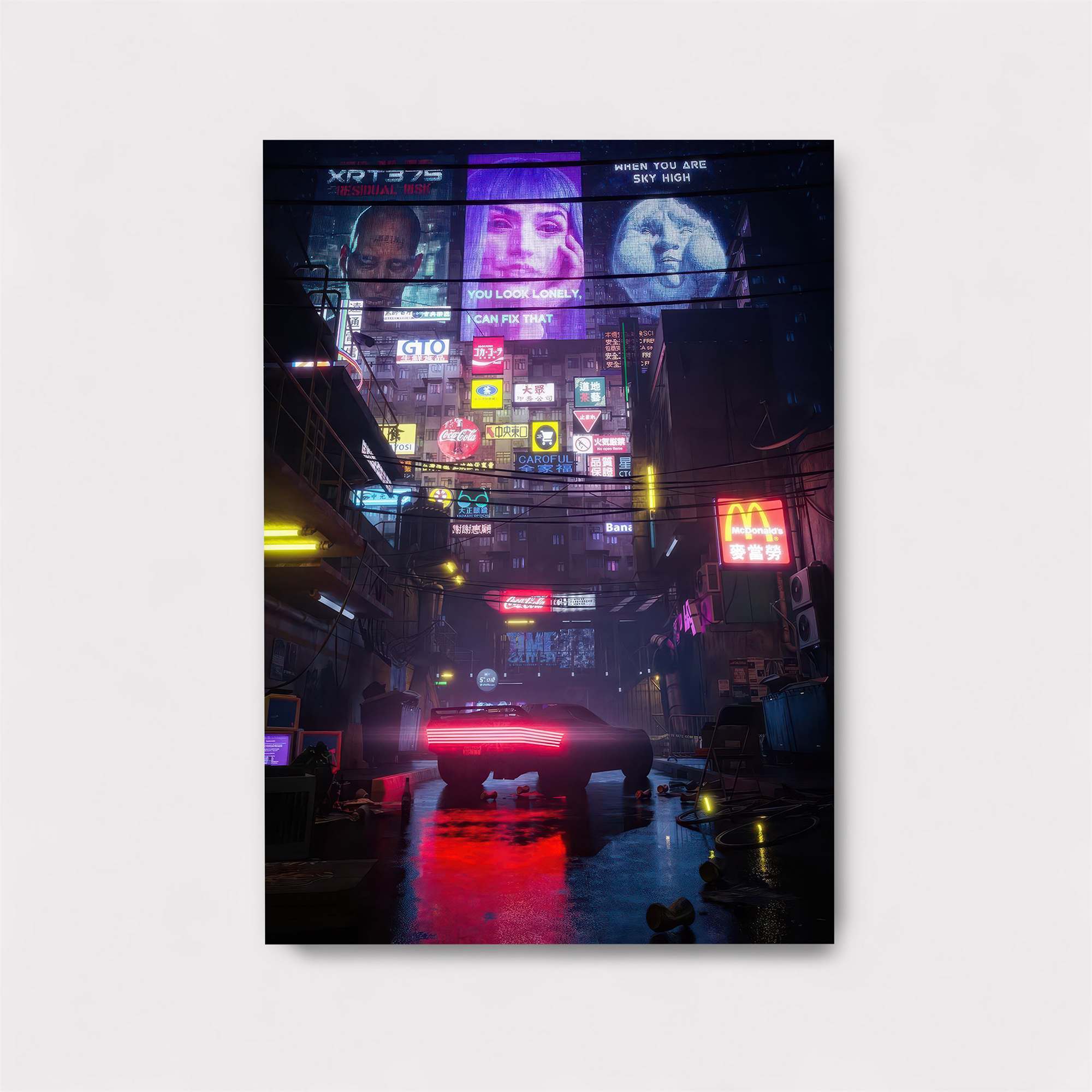 Neon Utopia Safe Wall Magnetic / M