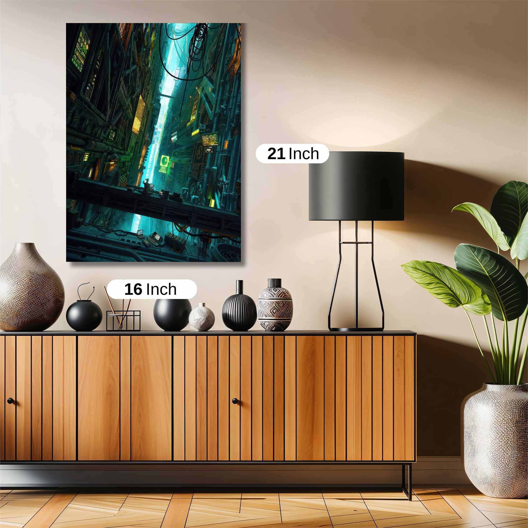 Neon Abyss Safe Wall Magnetic / M