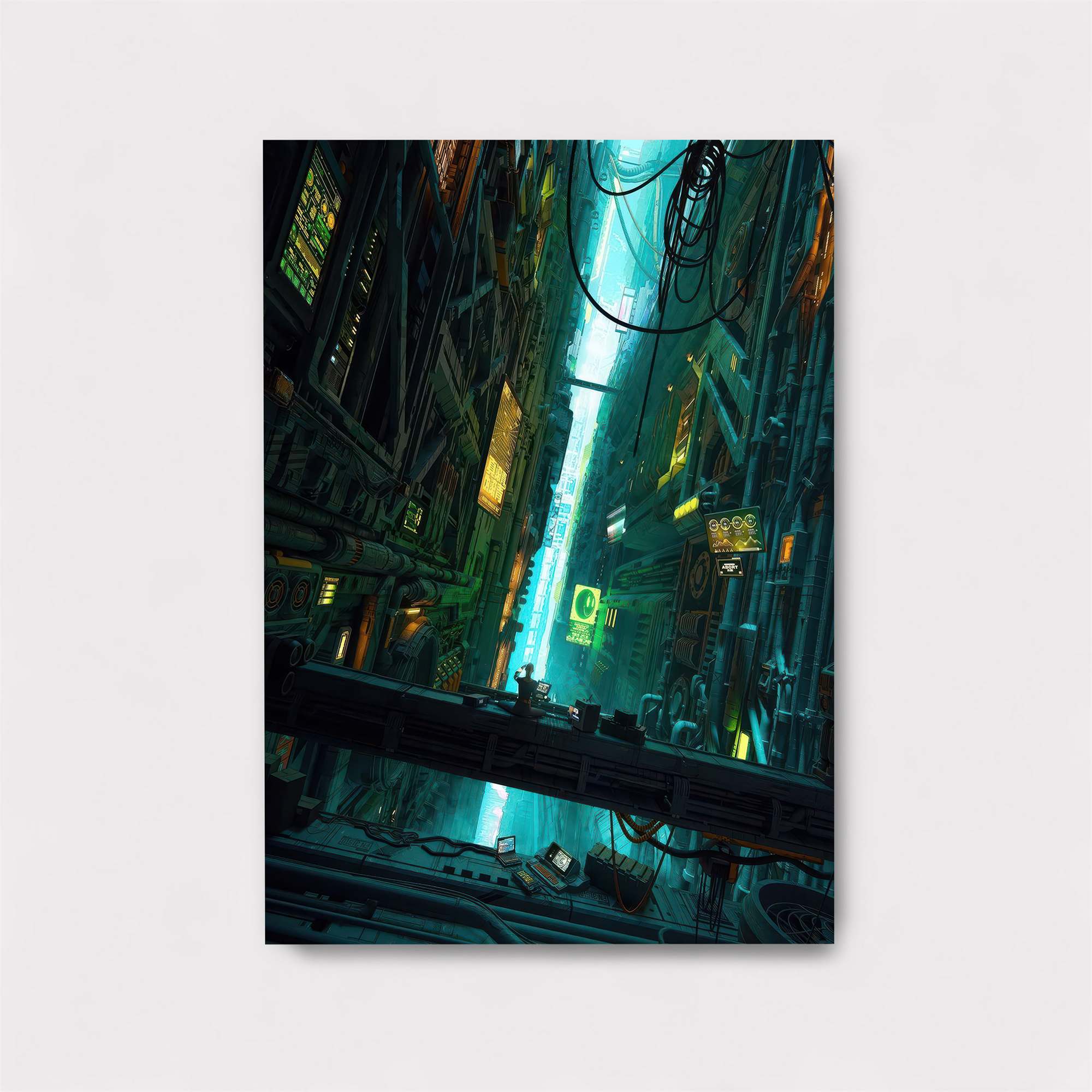 Neon Abyss Safe Wall Magnetic / M