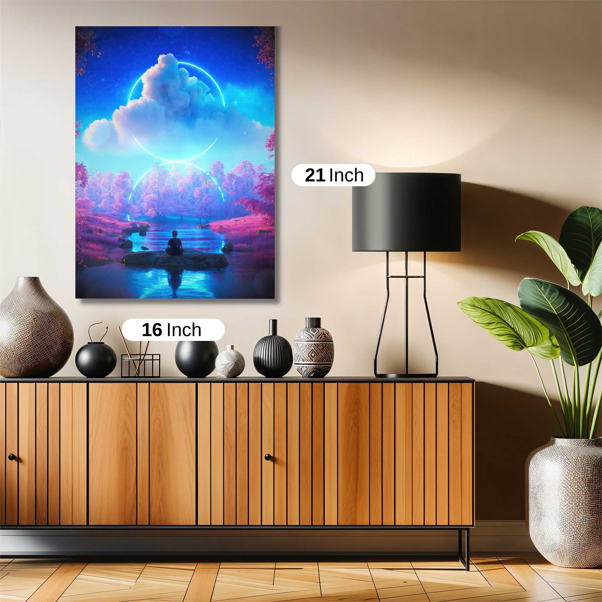 Dreamscape Serenity Safe Wall Magnetic / M