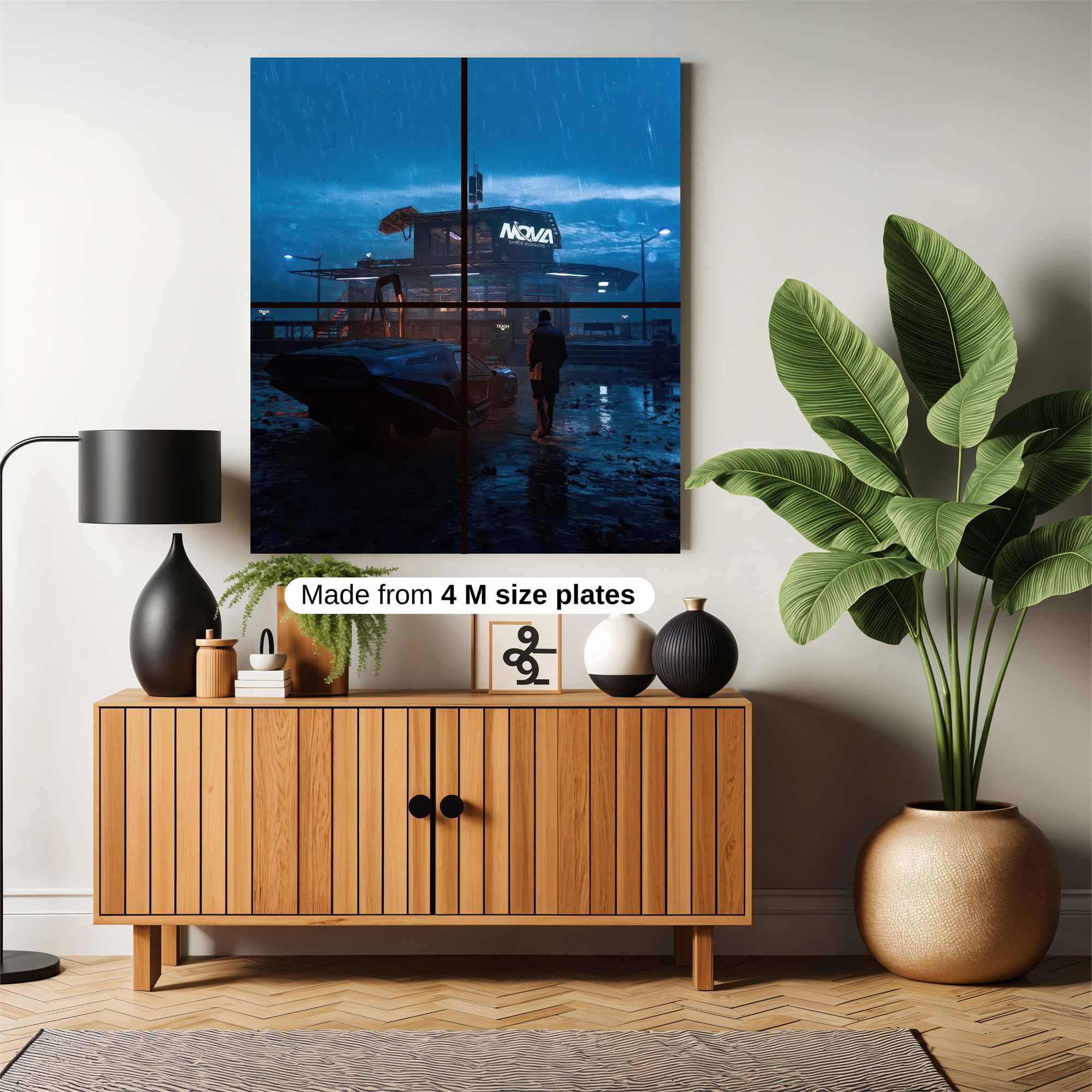 Nova Dystopia Safe Wall Magnetic / M