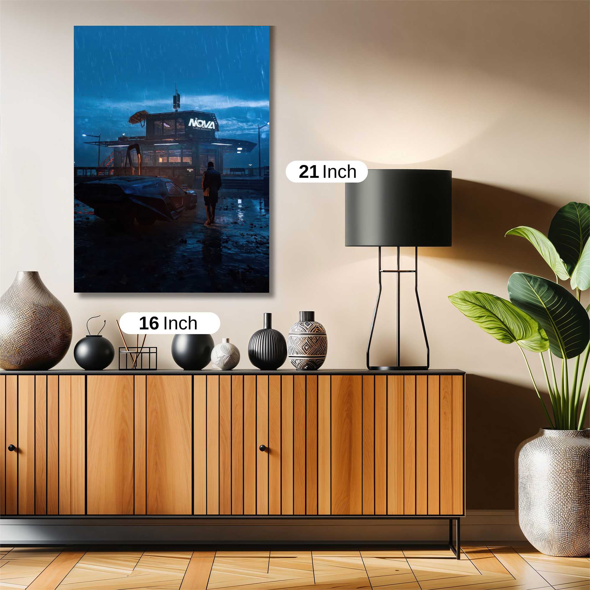 Nova Dystopia Safe Wall Magnetic / M