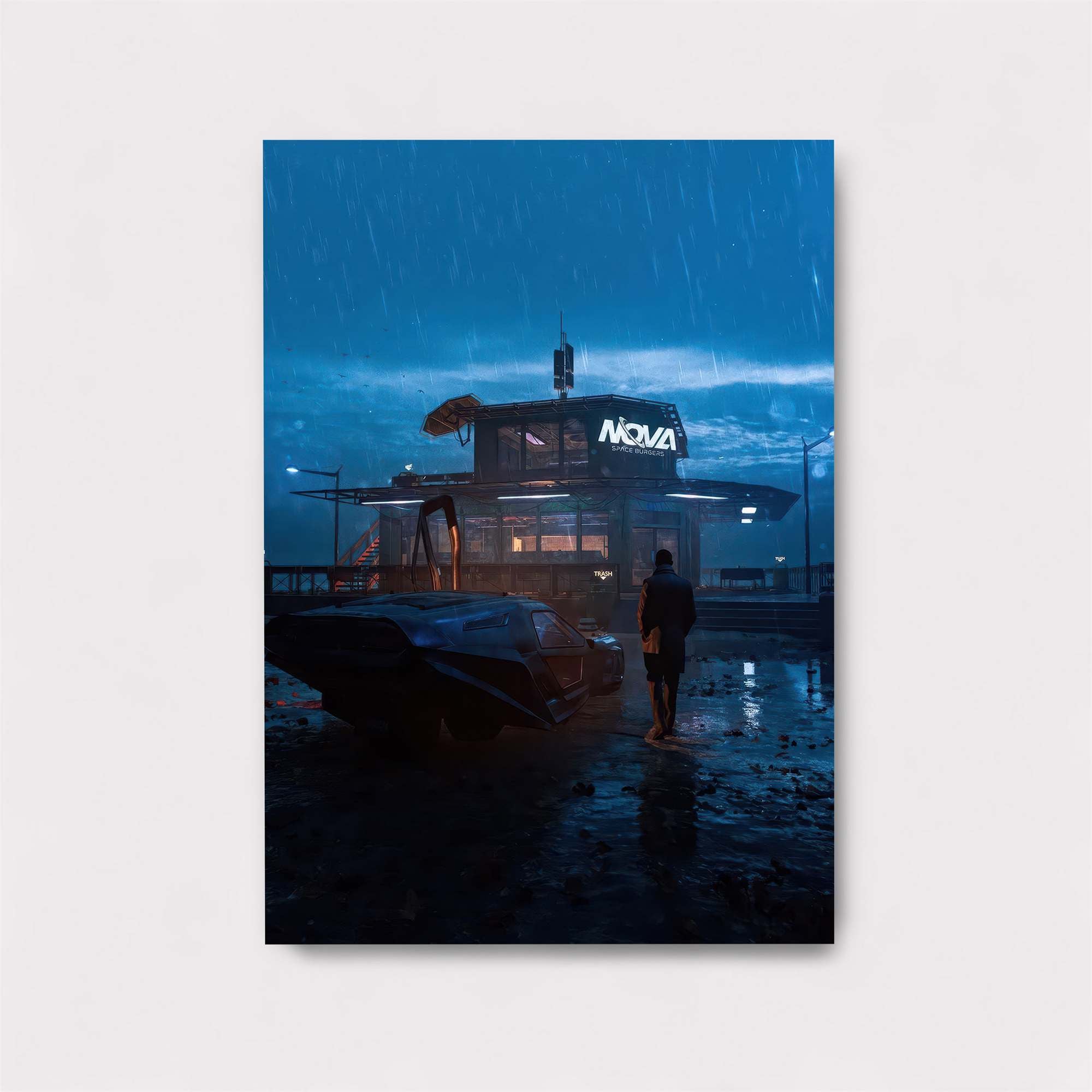 Nova Dystopia Safe Wall Magnetic / M