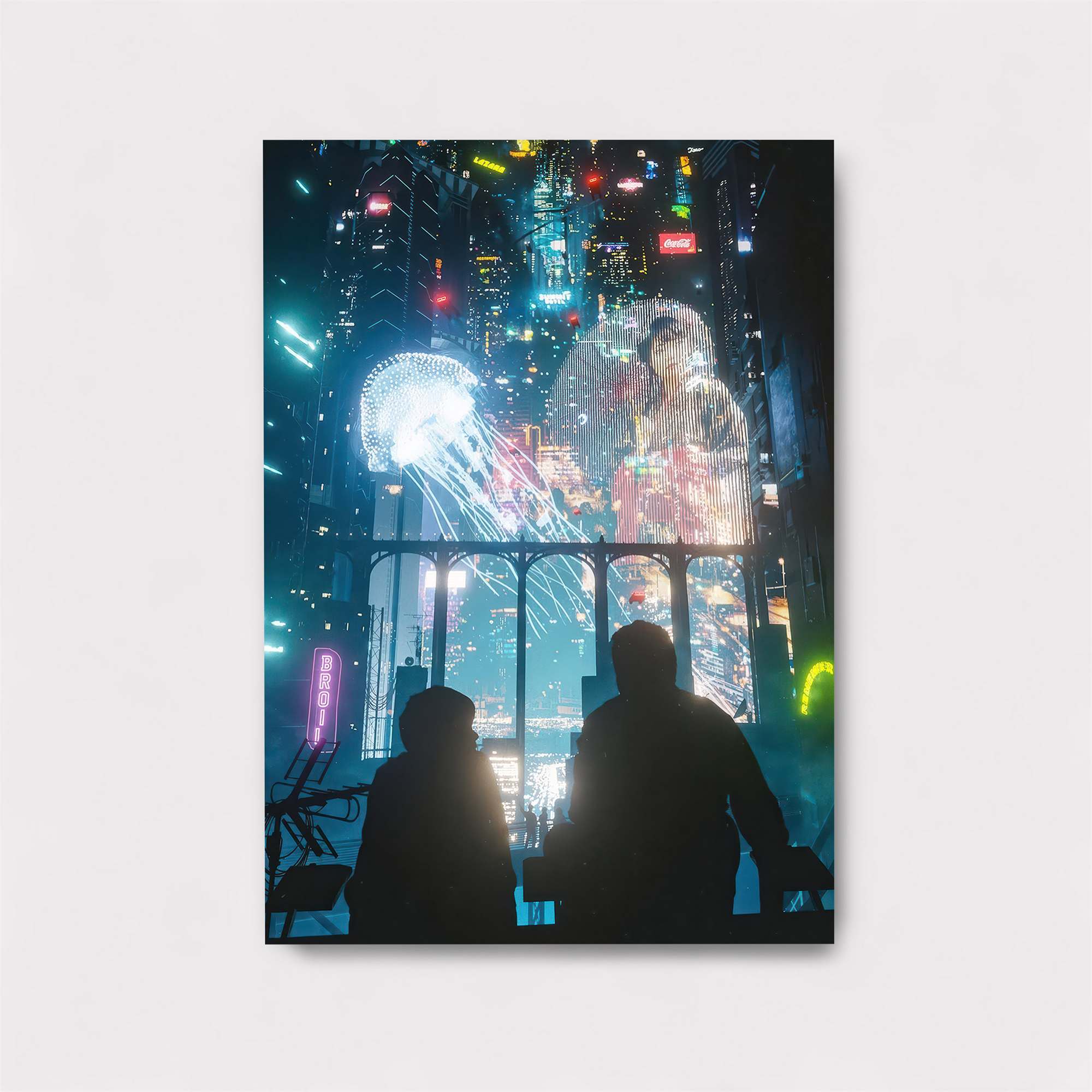 Neon Reverie Safe Wall Magnetic / M