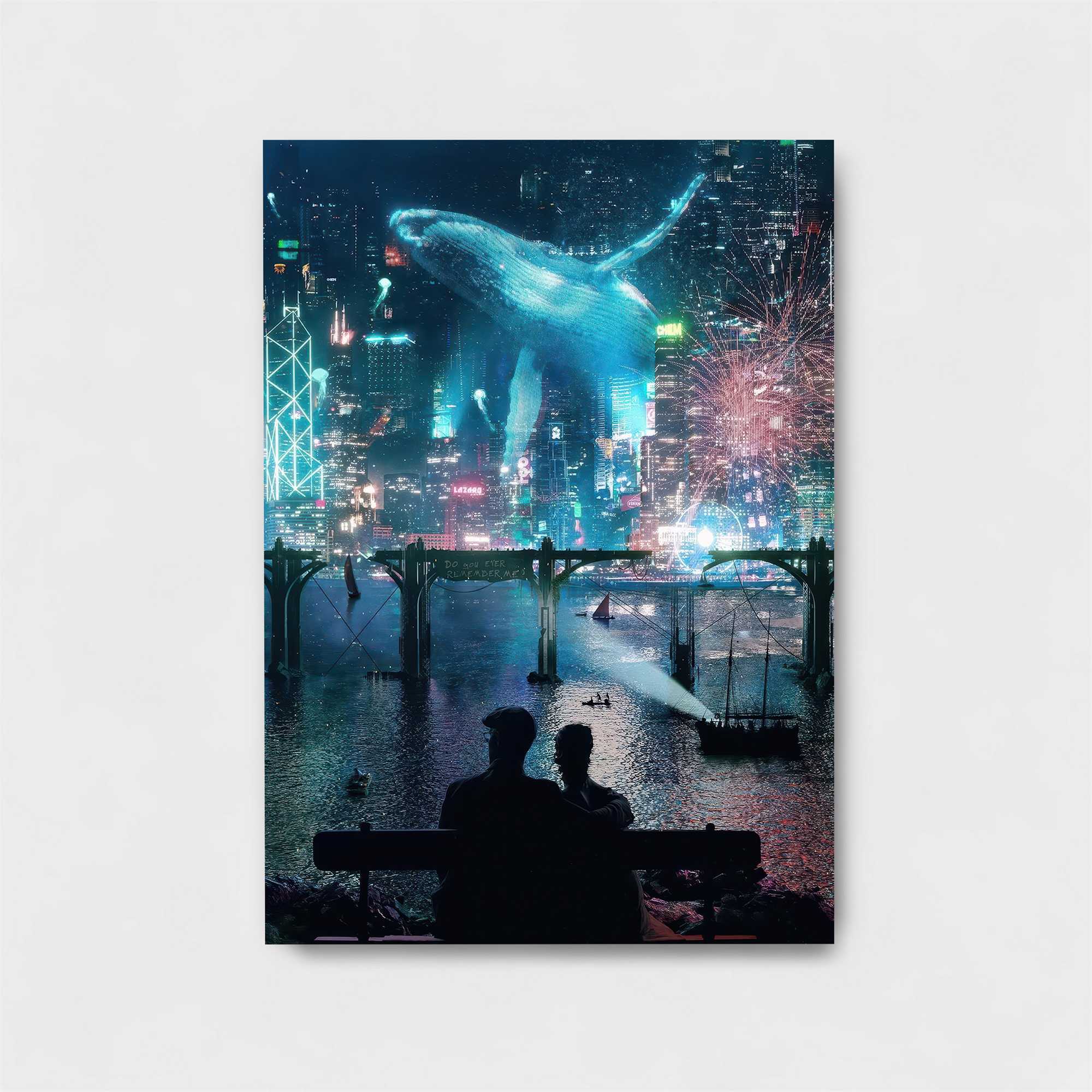 Whale Reverie Safe Wall Magnetic / M