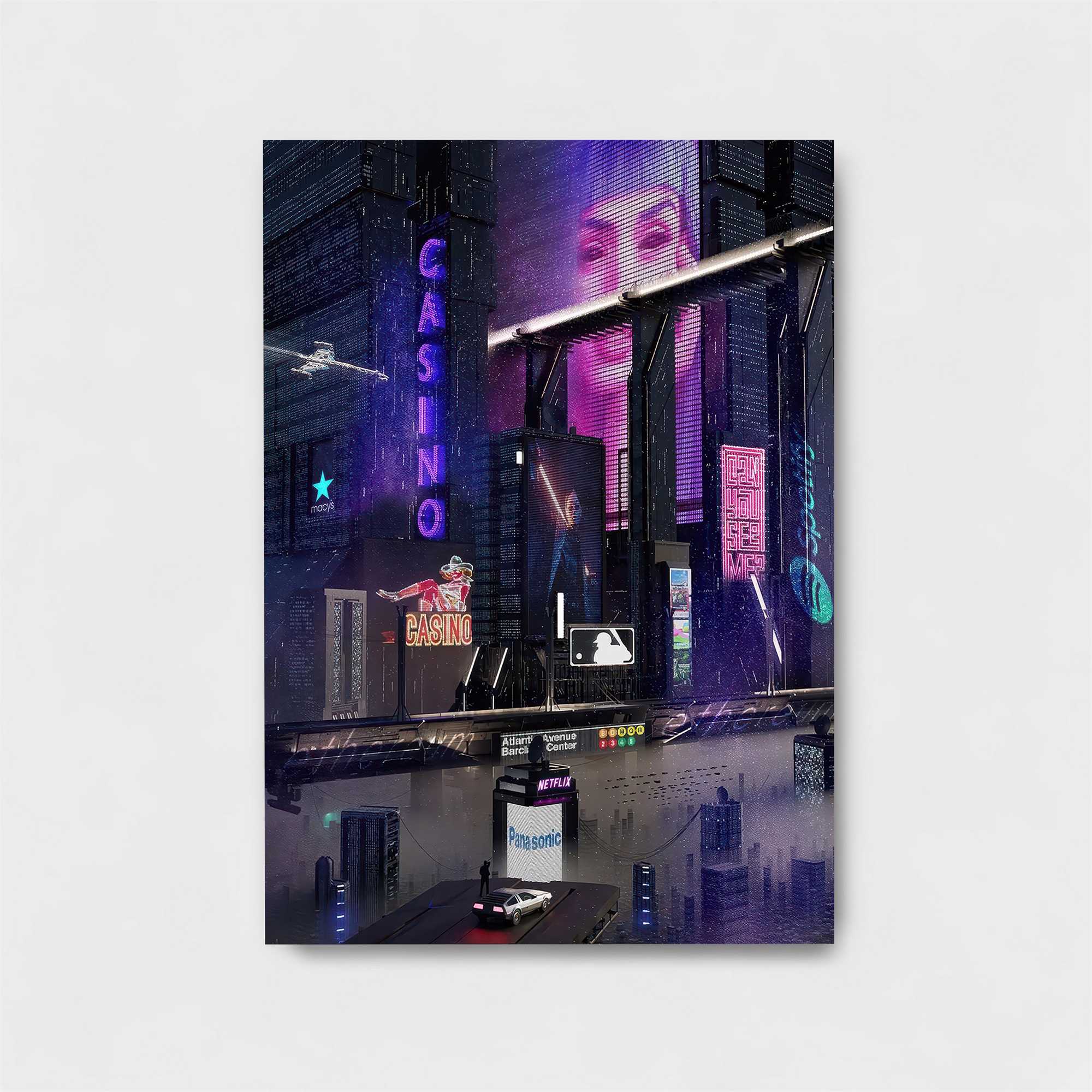 Neon Reverie Safe Wall Magnetic / M