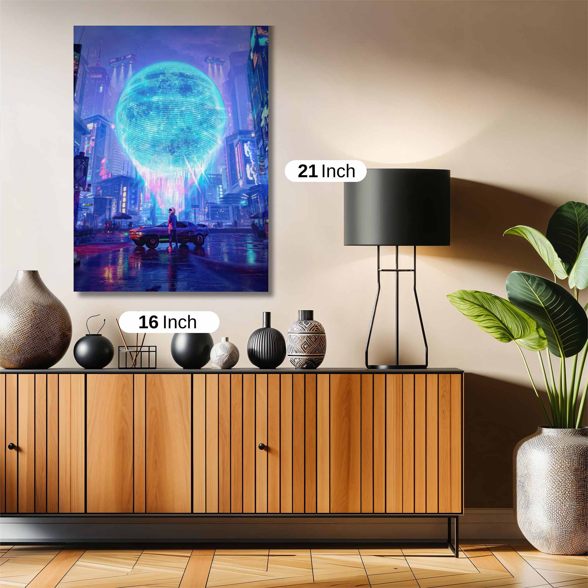 Neon Reverie Safe Wall Magnetic / M