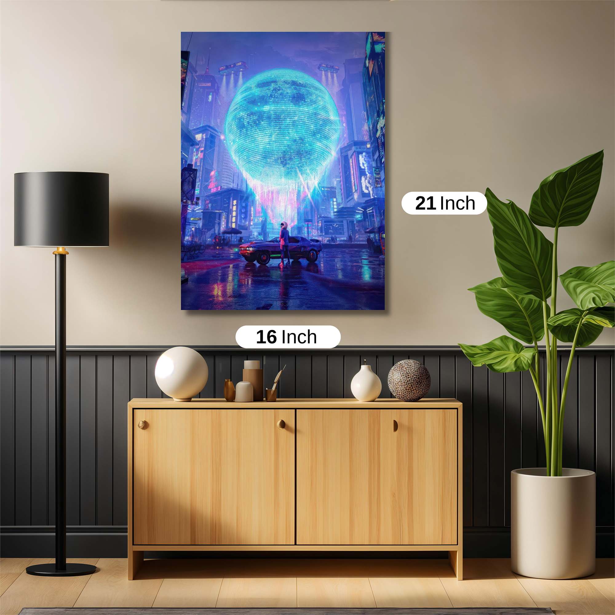 Neon Reverie Safe Wall Magnetic / M