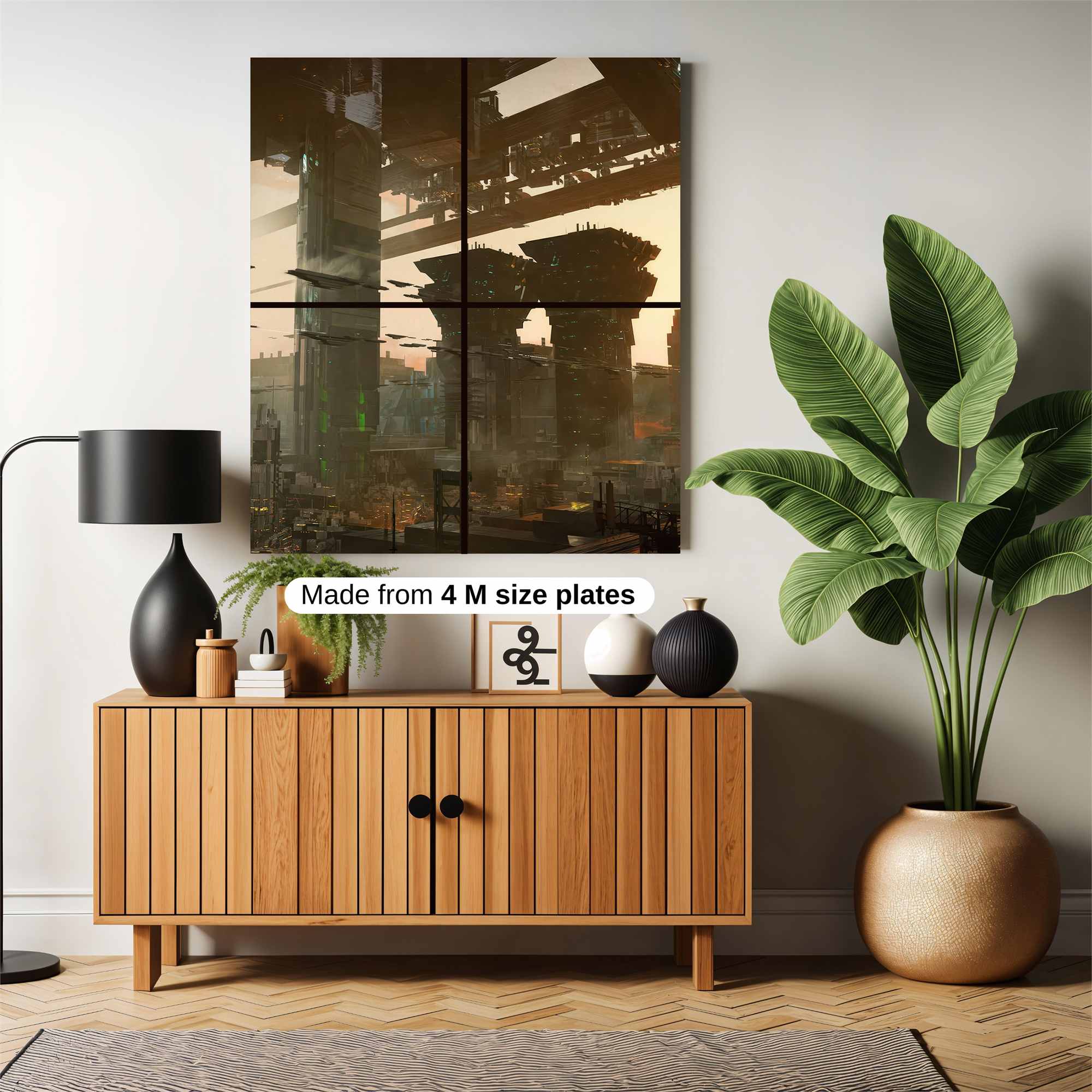 Futuristic Reverie Safe Wall Magnetic / M