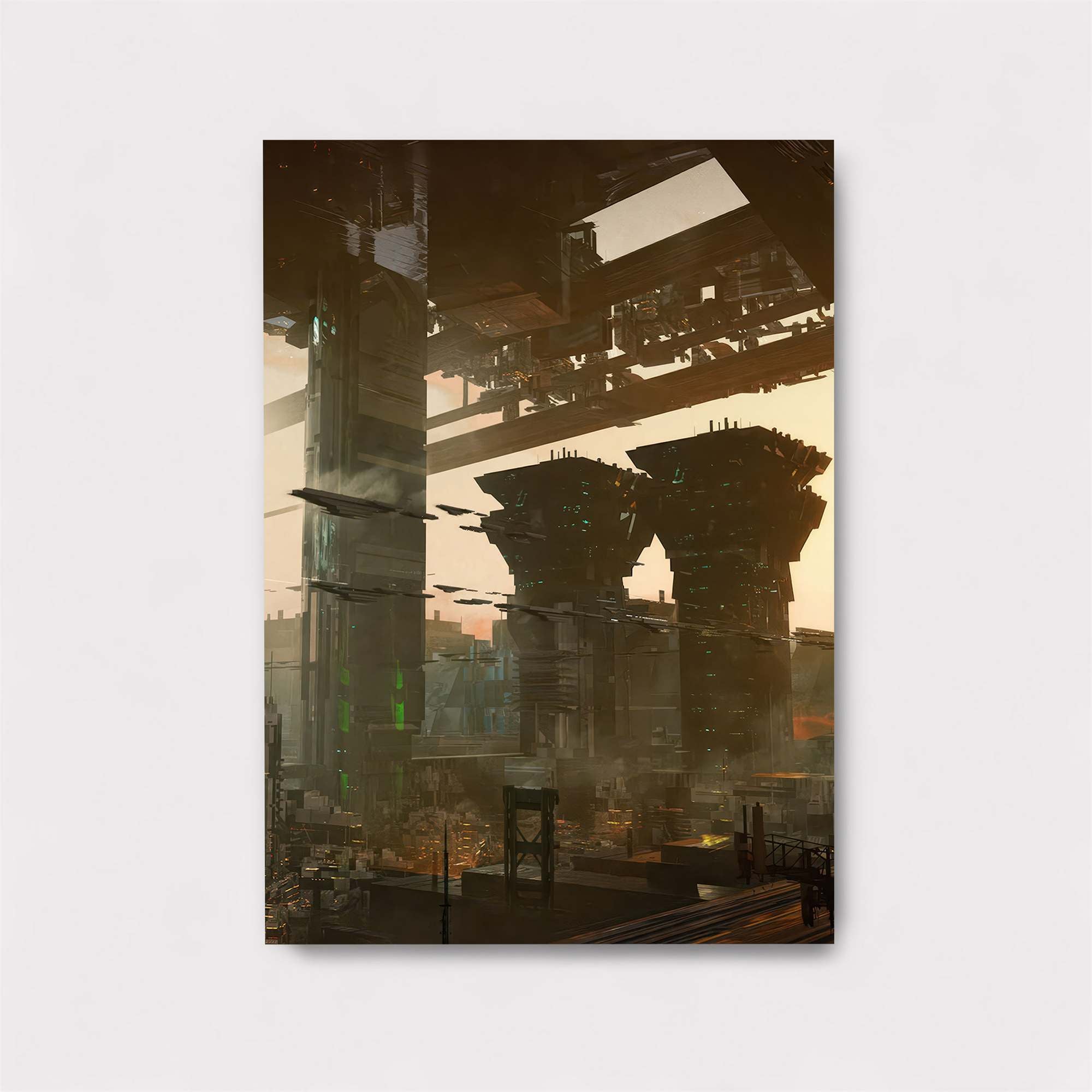 Futuristic Reverie Safe Wall Magnetic / M