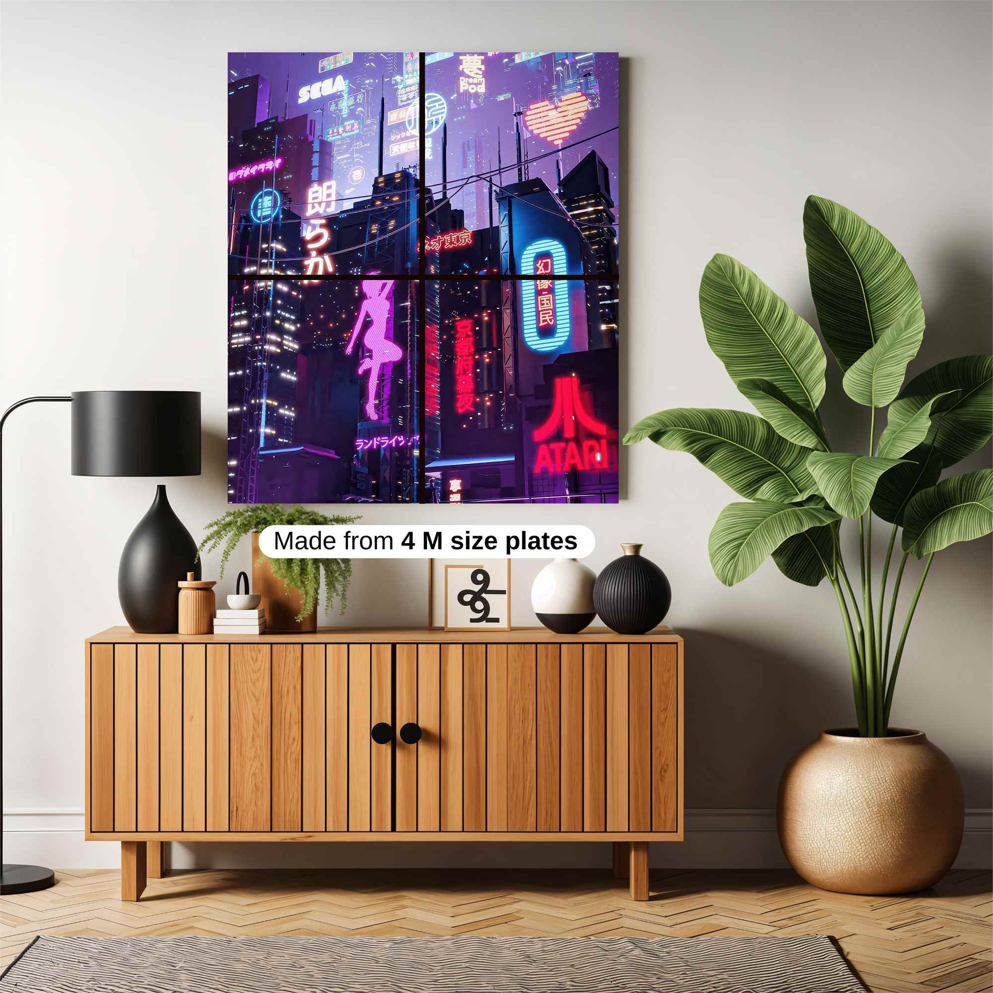 Neon Reverie Safe Wall Magnetic / M