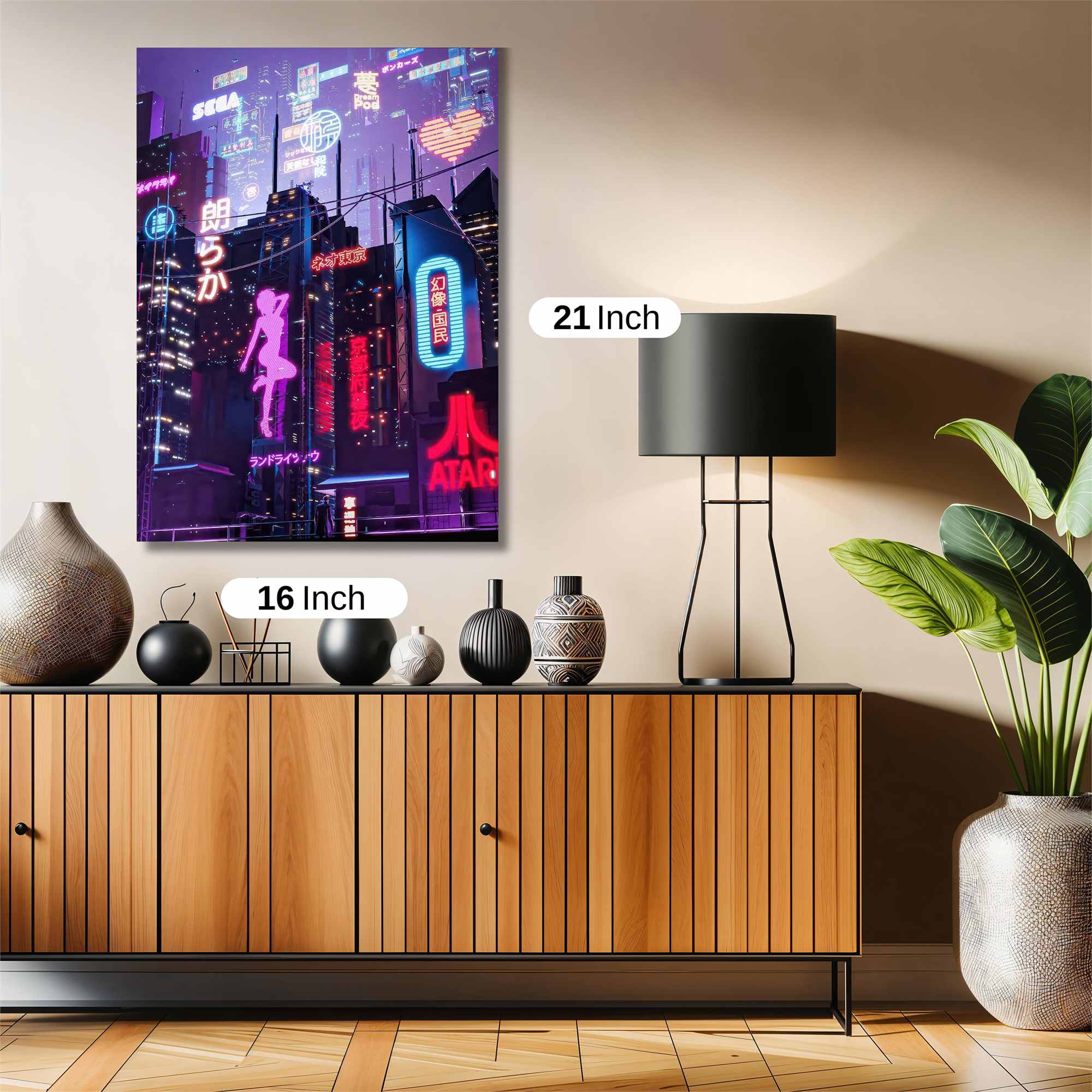 Neon Reverie Safe Wall Magnetic / M