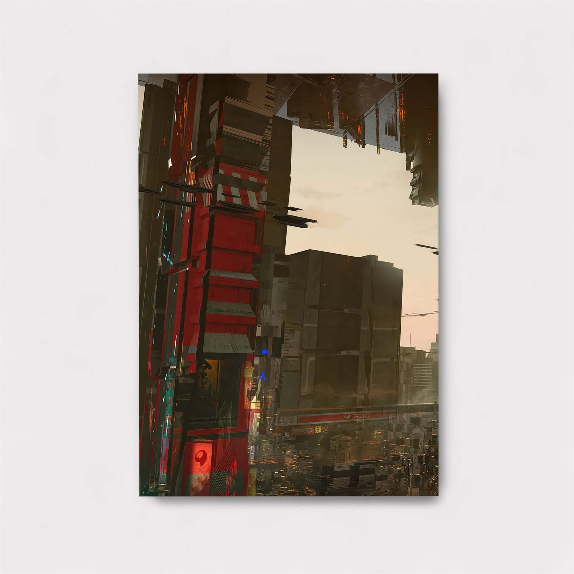 Futuristic Mirage Safe Wall Magnetic / M