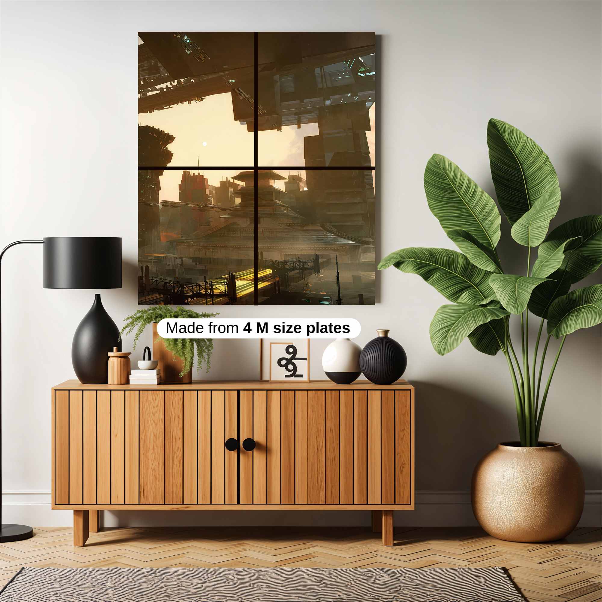 Futuristic Reverie Safe Wall Magnetic / M