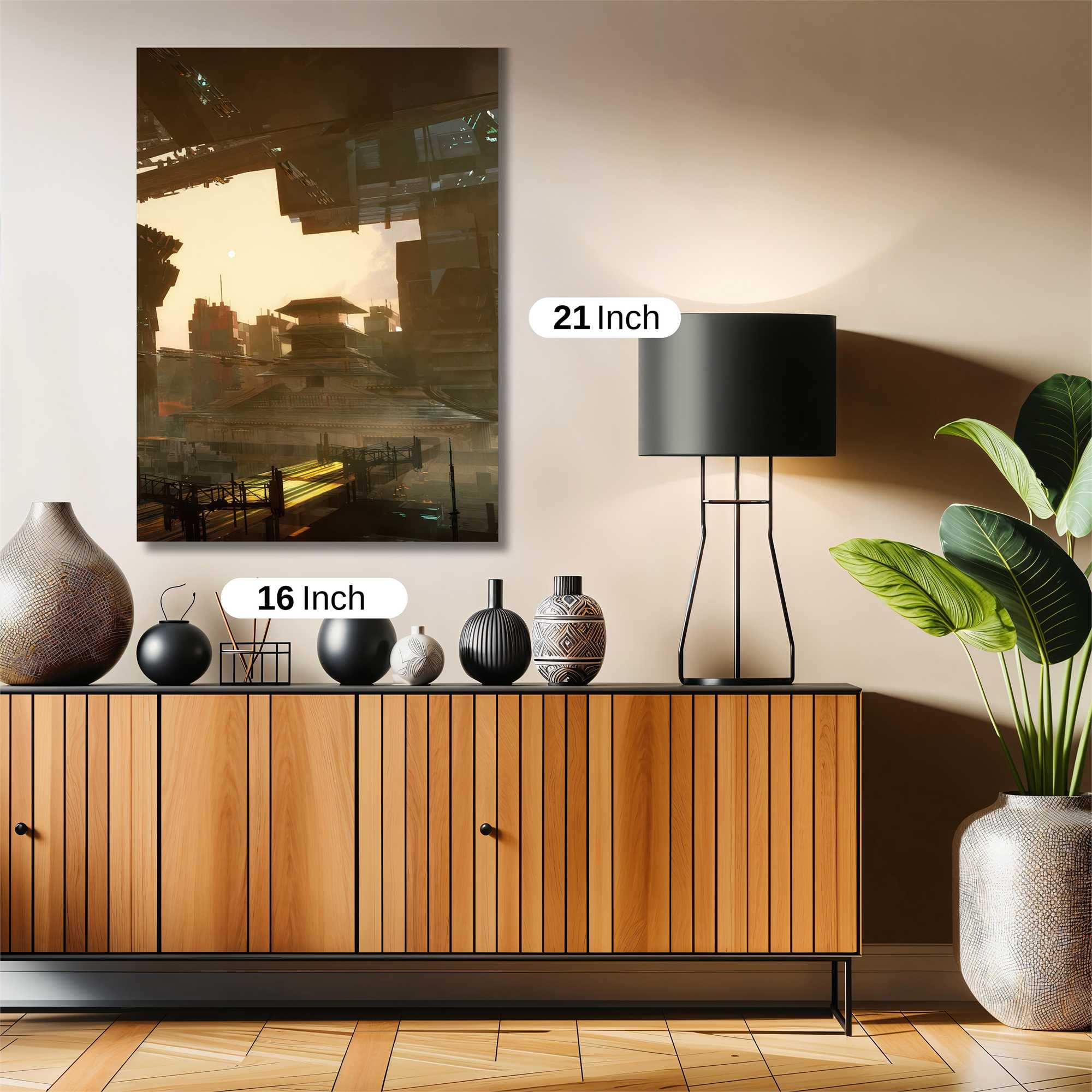 Futuristic Reverie Safe Wall Magnetic / M