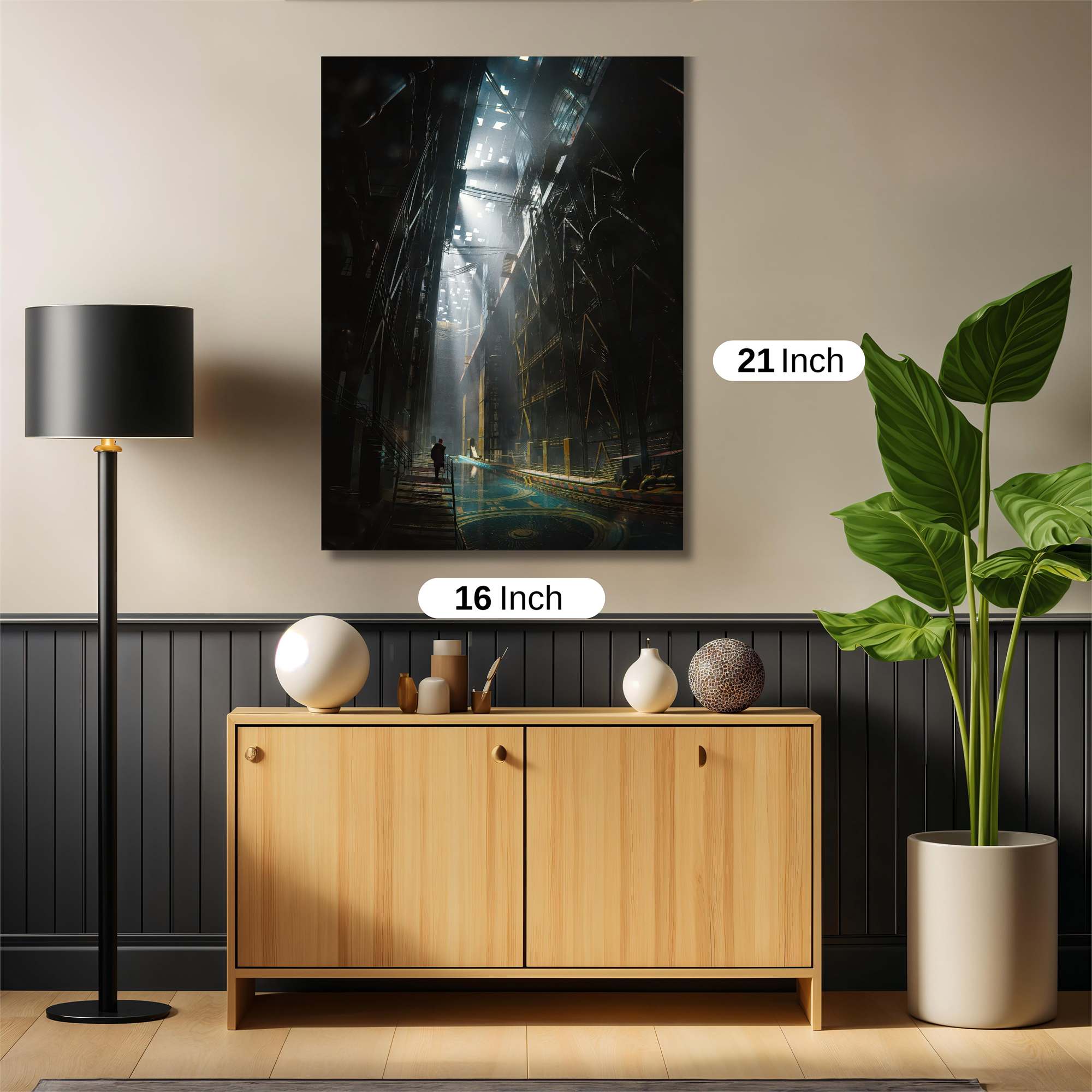 Industrial Reverie Safe Wall Magnetic / M