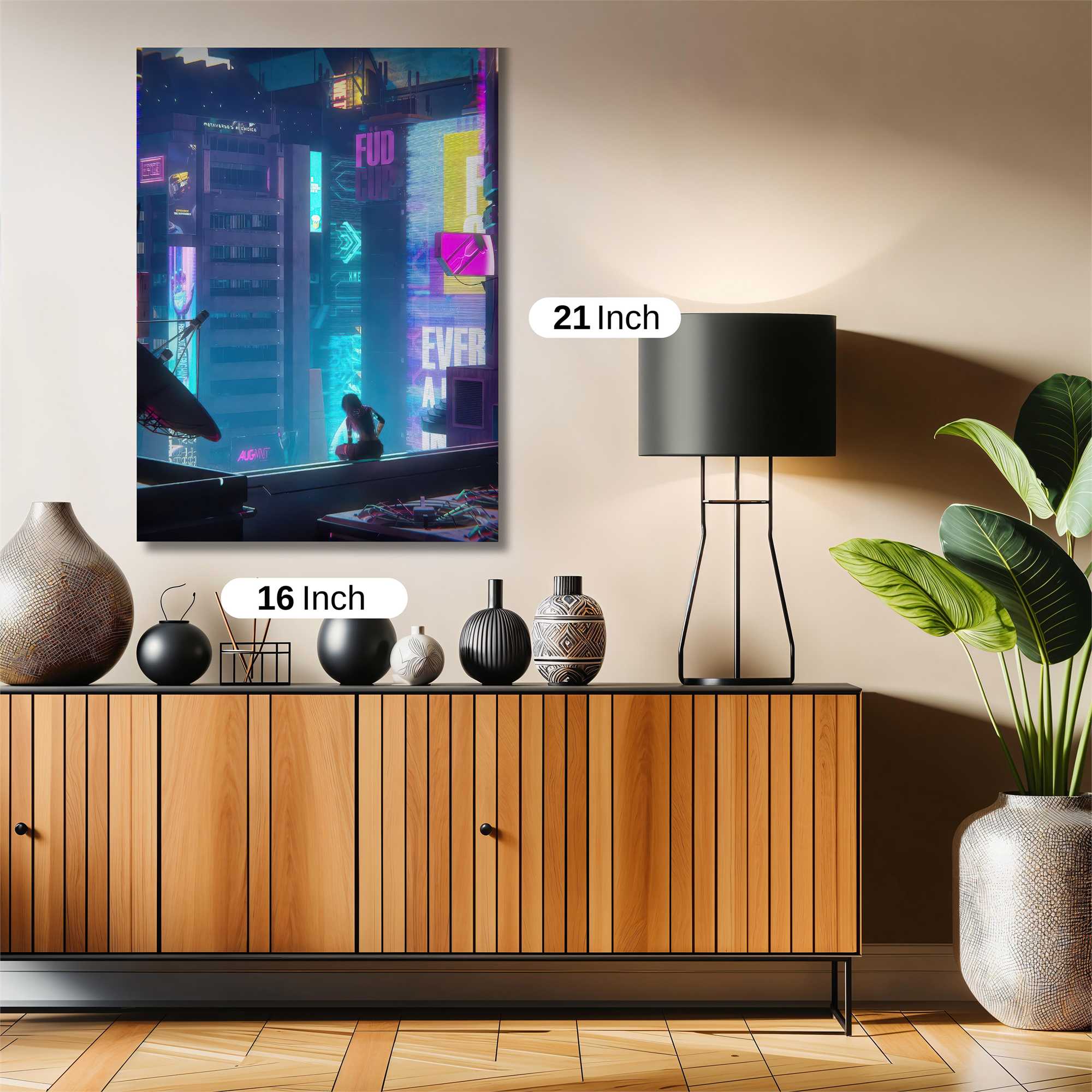 Neon Reverie Safe Wall Magnetic / M