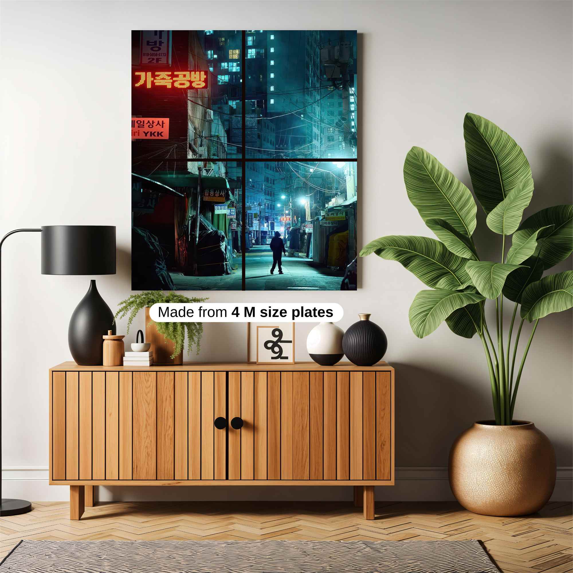 Neon Solitude Safe Wall Magnetic / M