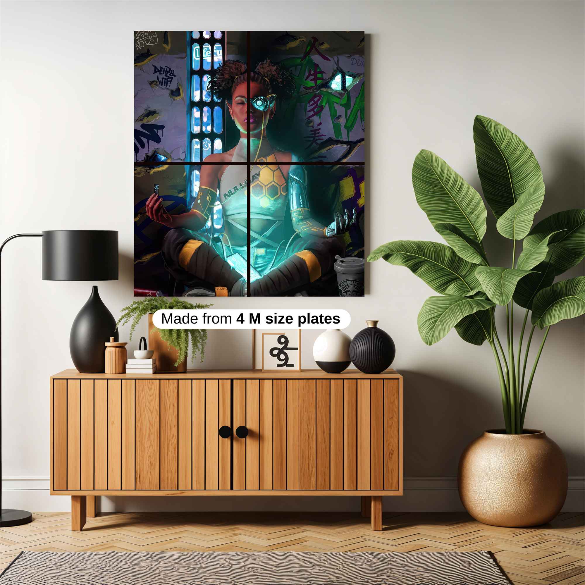 Cyber Meditator Safe Wall Magnetic / M