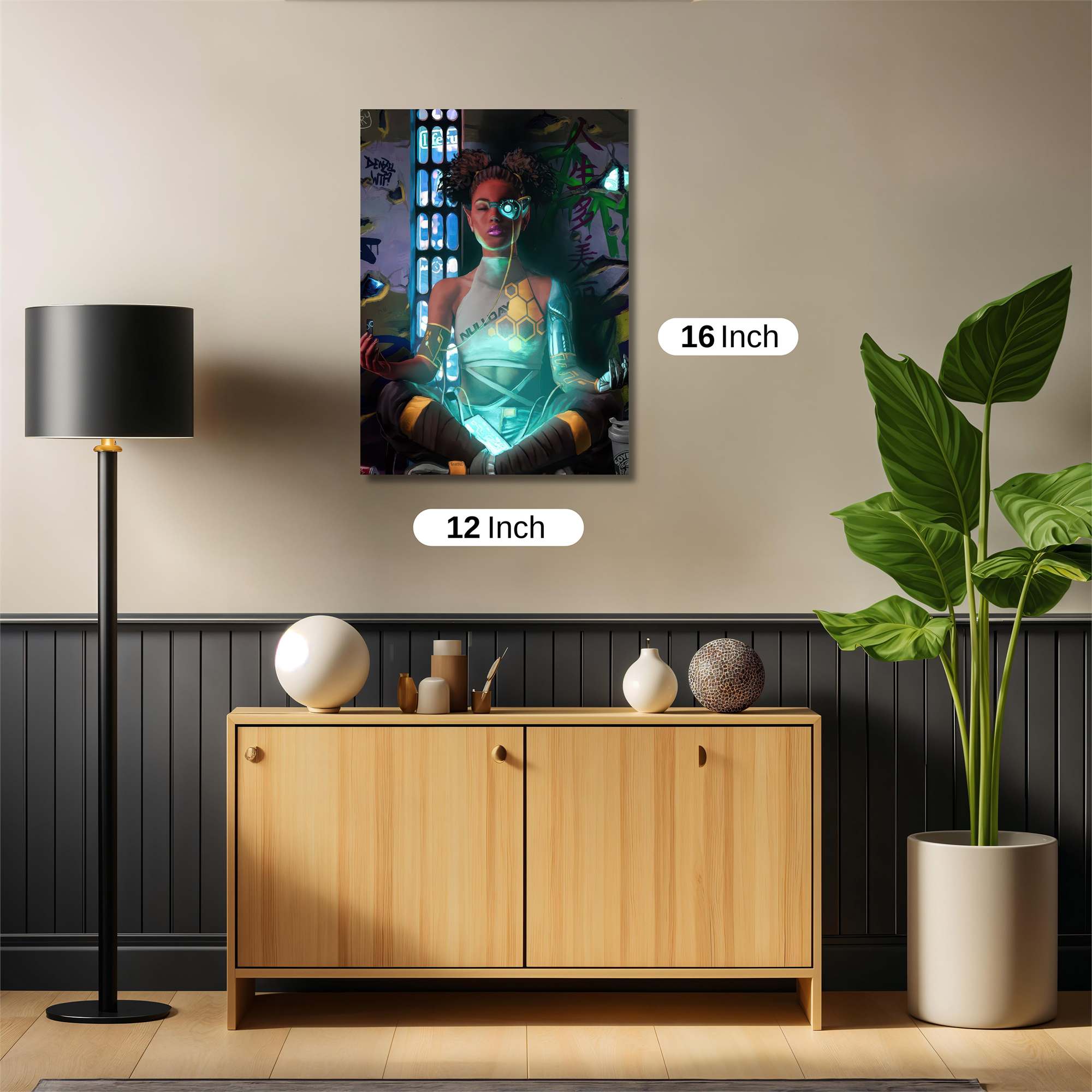 Cyber Meditator Safe Wall Magnetic / M