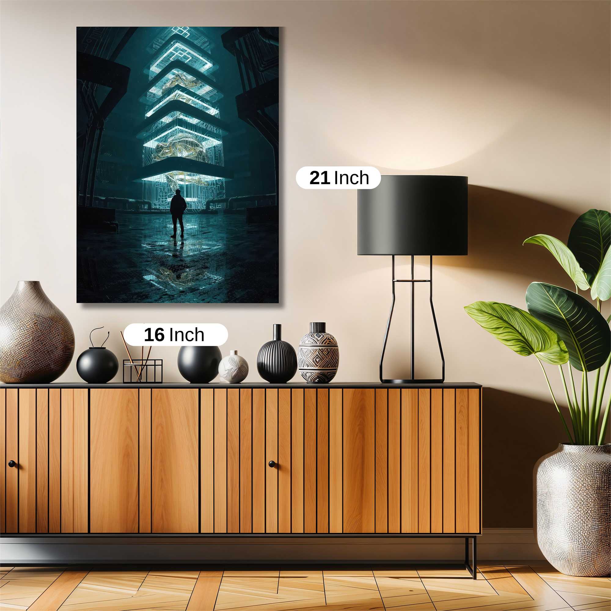 Luminescent Ascension Safe Wall Magnetic / M