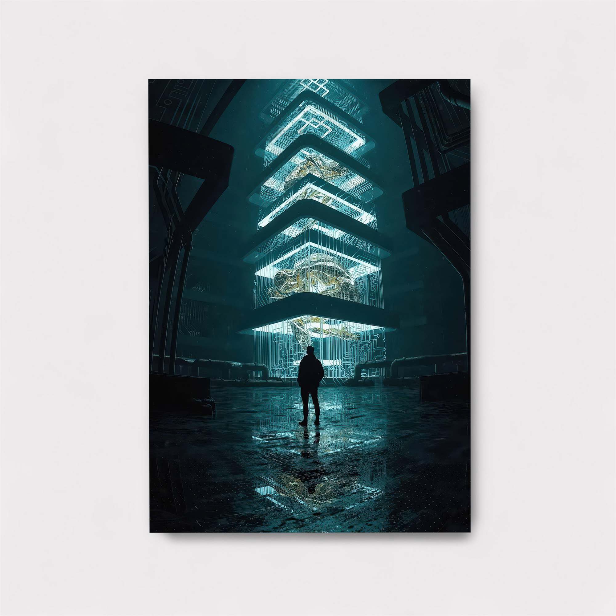 Luminescent Ascension Safe Wall Magnetic / M