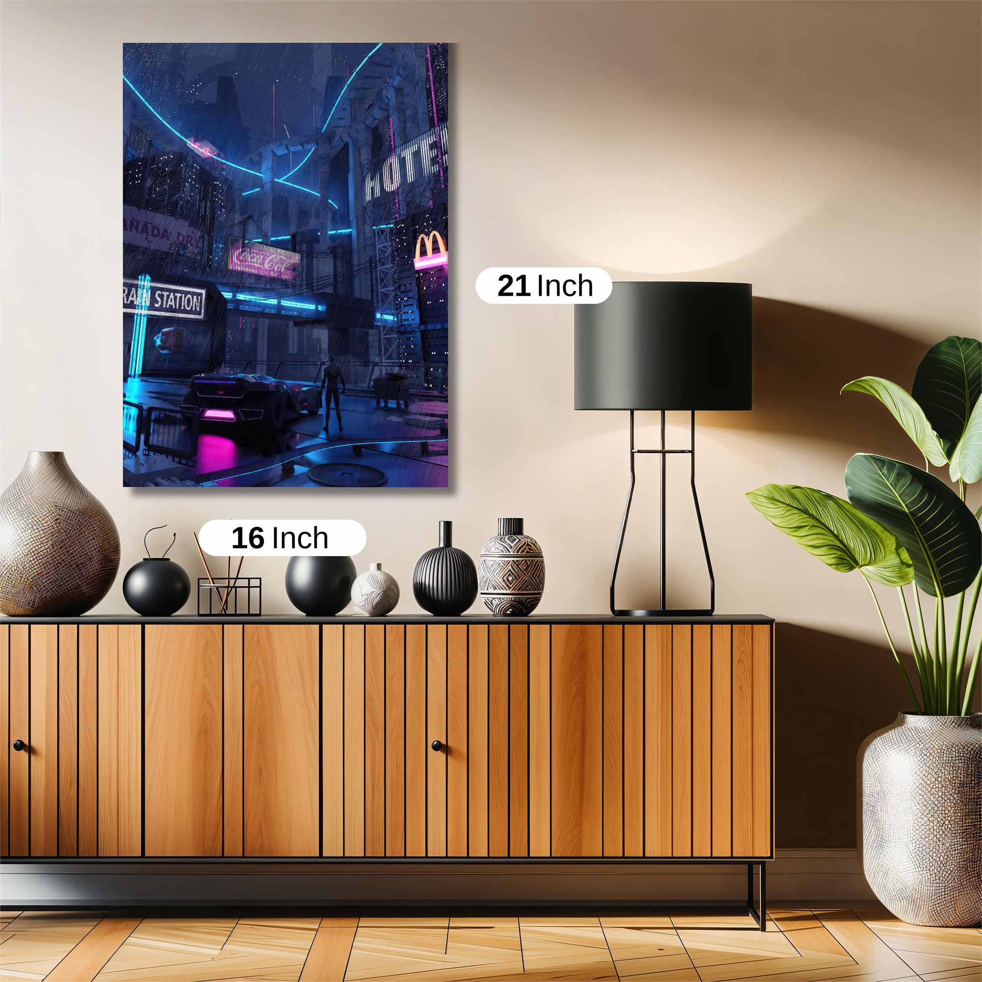 Neon Reverie Safe Wall Magnetic / M