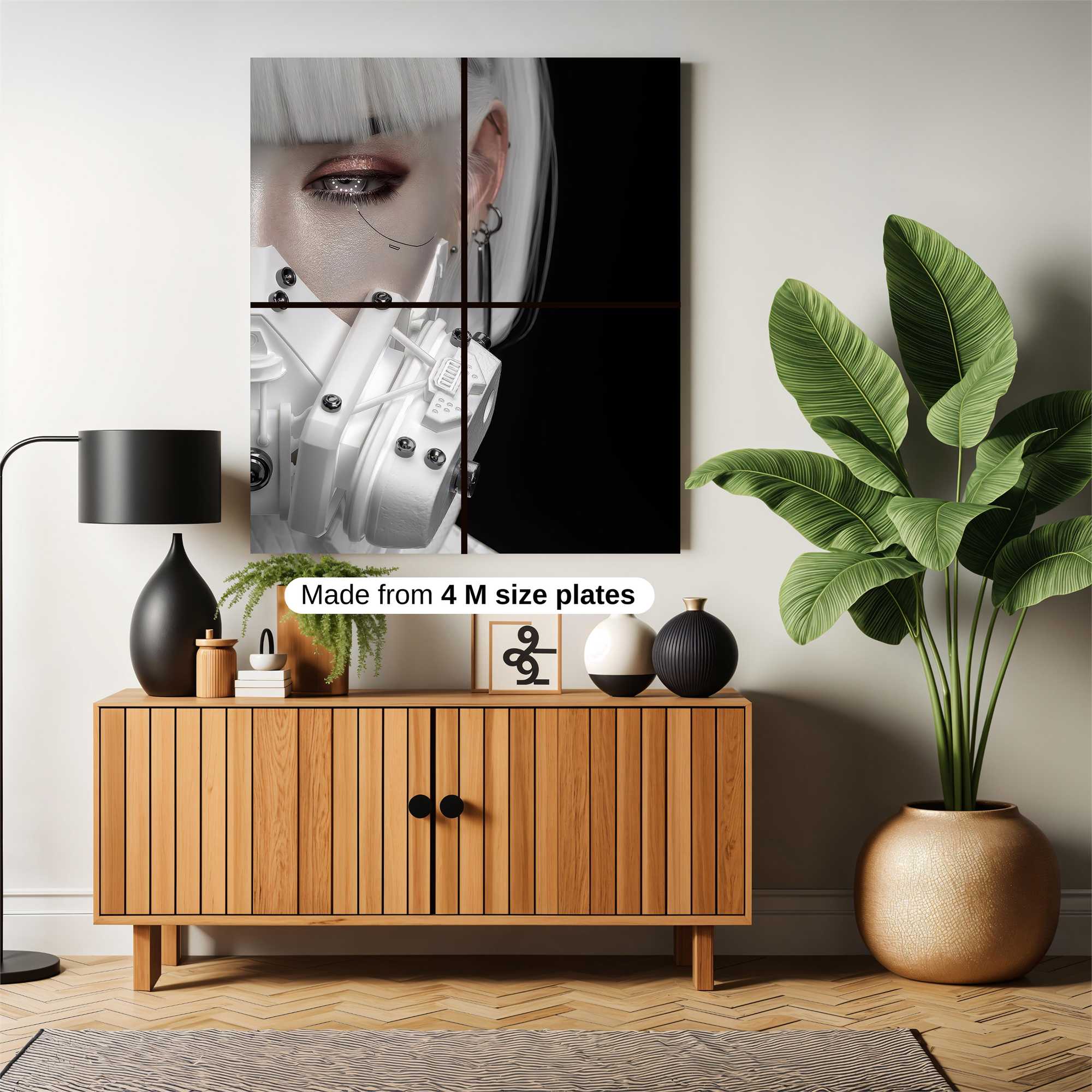 Cyber Enigma Safe Wall Magnetic / M