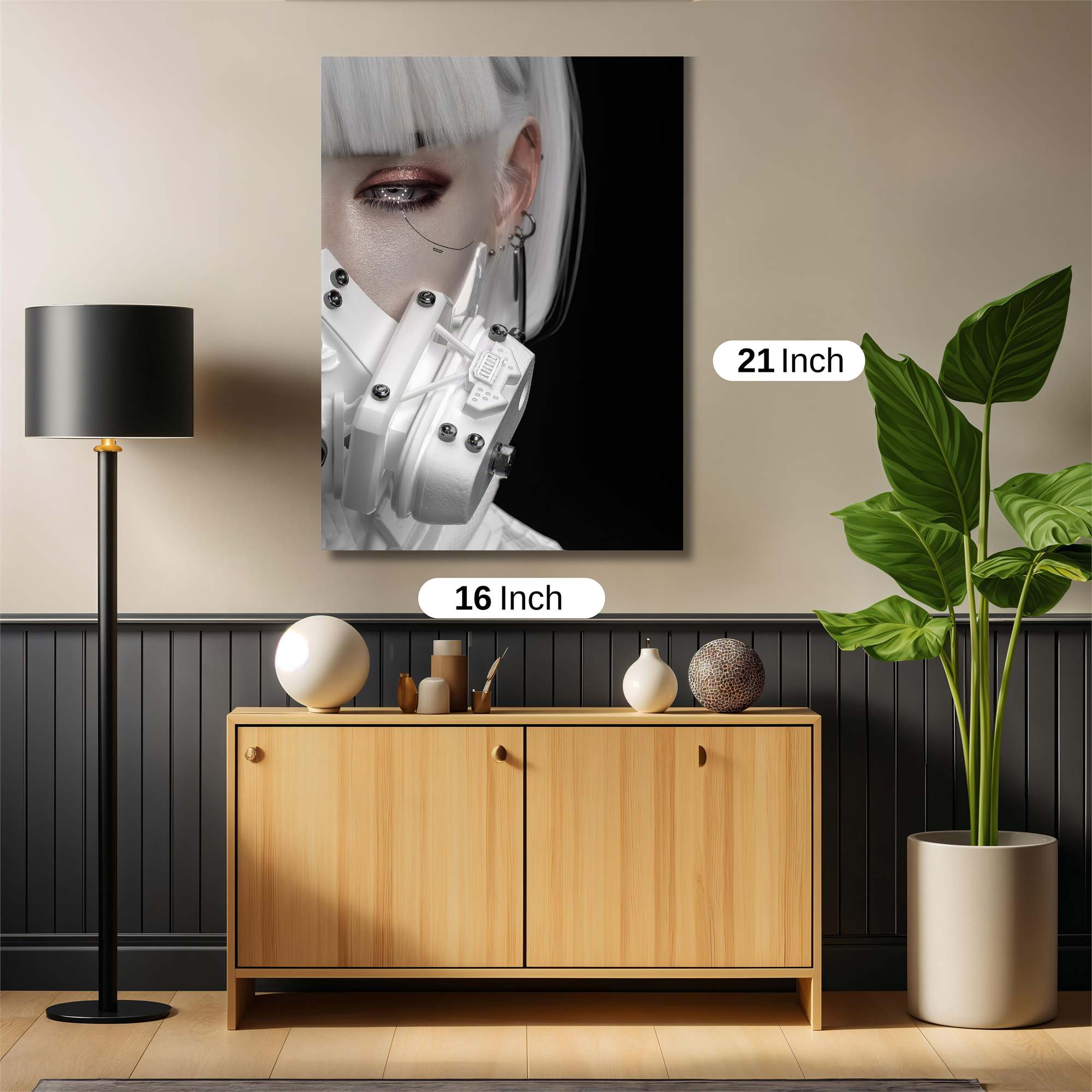 Cyber Enigma Safe Wall Magnetic / M