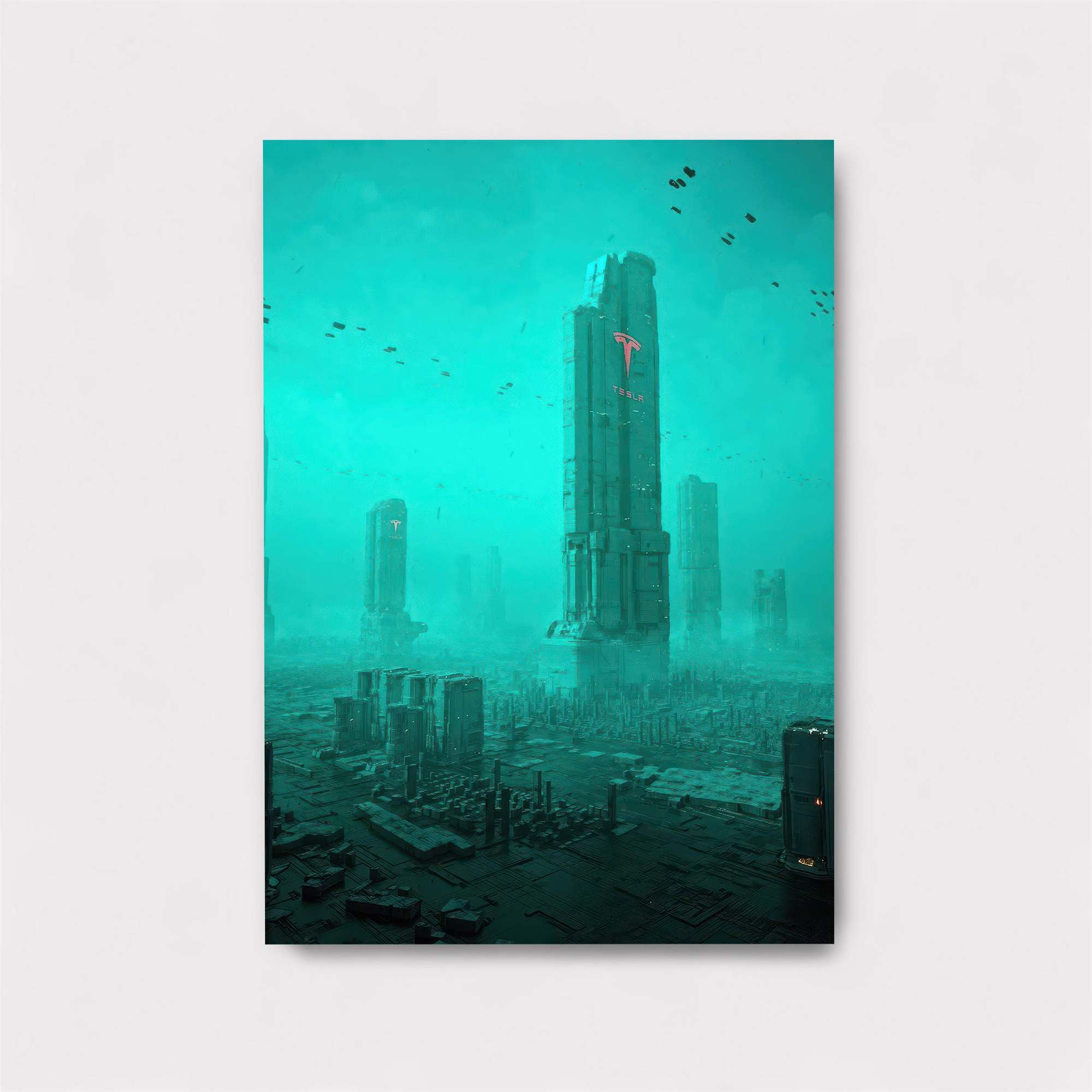 Futuristic Abyss Safe Wall Magnetic / M