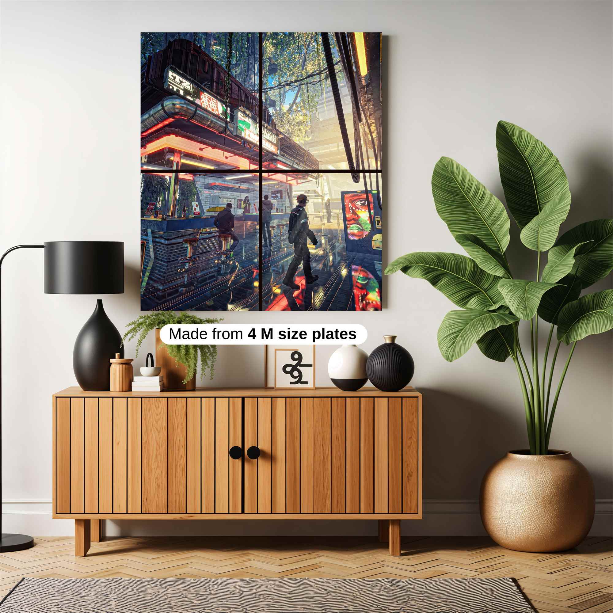 Neon Reverie Safe Wall Magnetic / M