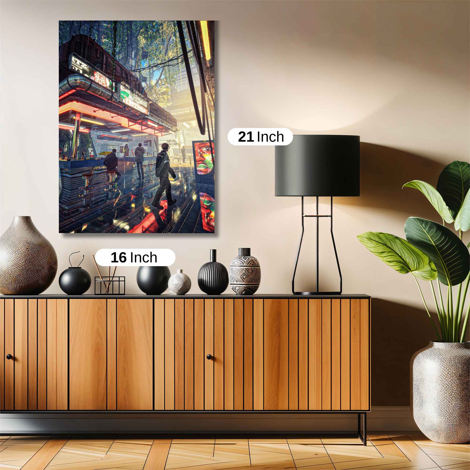 Neon Reverie Safe Wall Magnetic / M