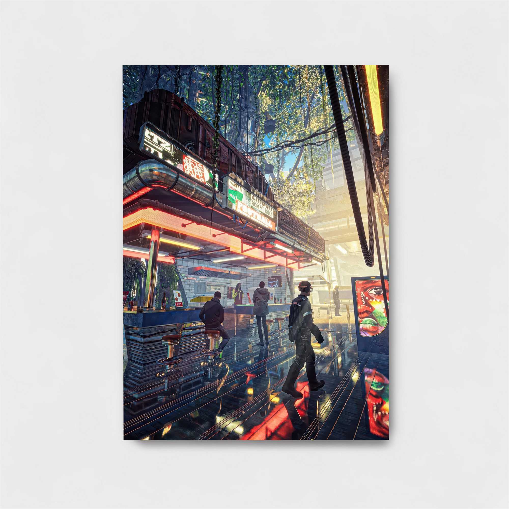 Neon Reverie Safe Wall Magnetic / M