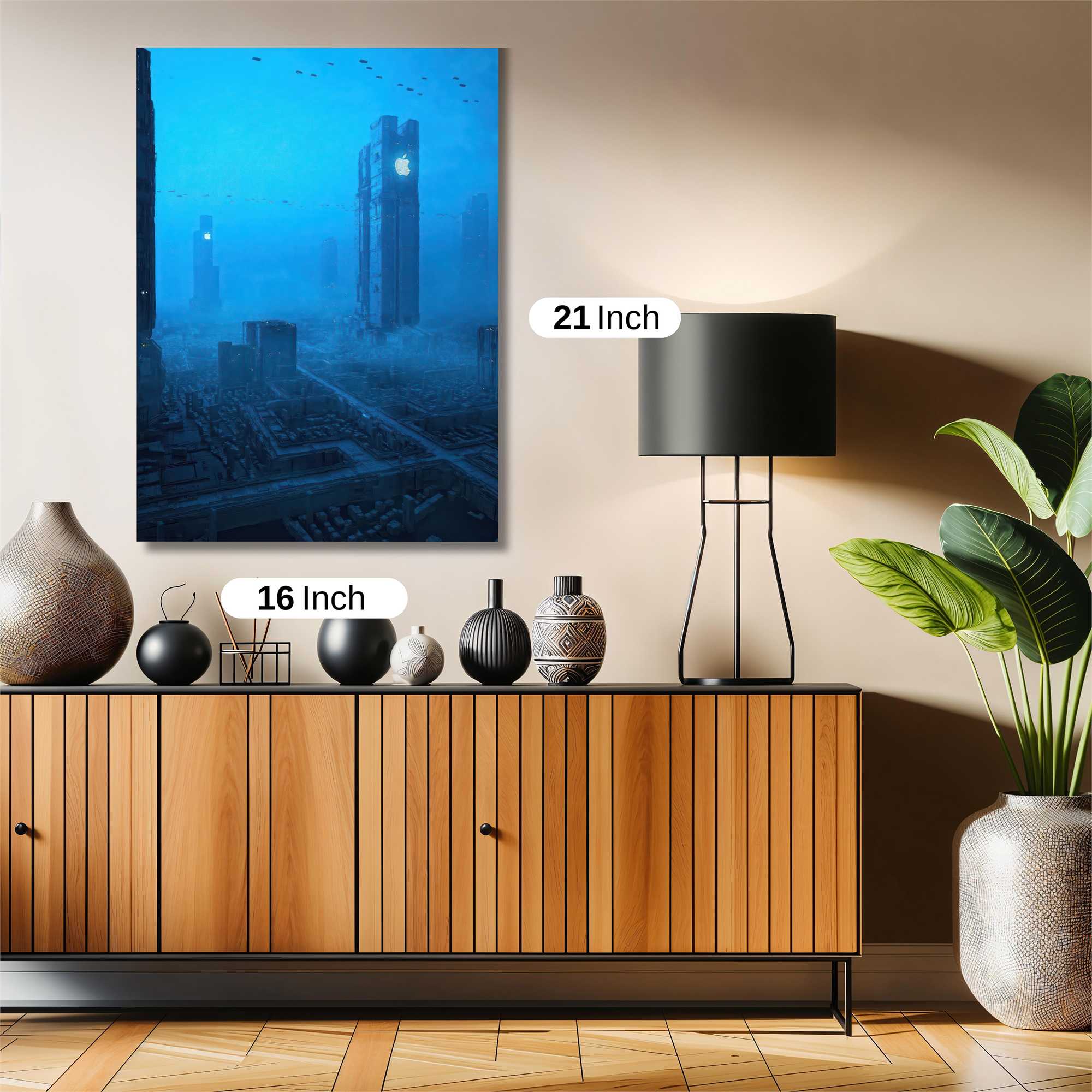 Apple Dystopia Safe Wall Magnetic / M