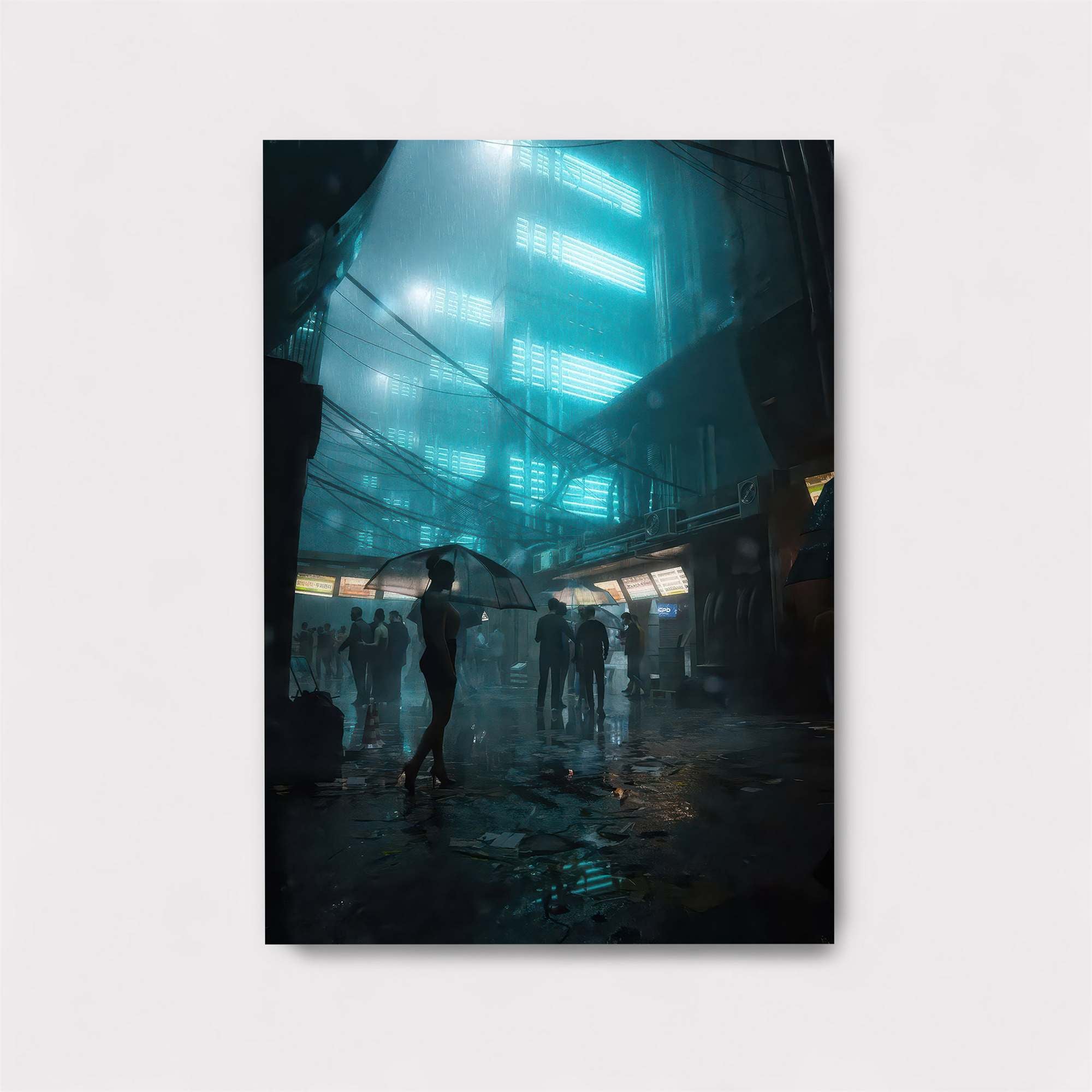 Neon Serenity Safe Wall Magnetic / M